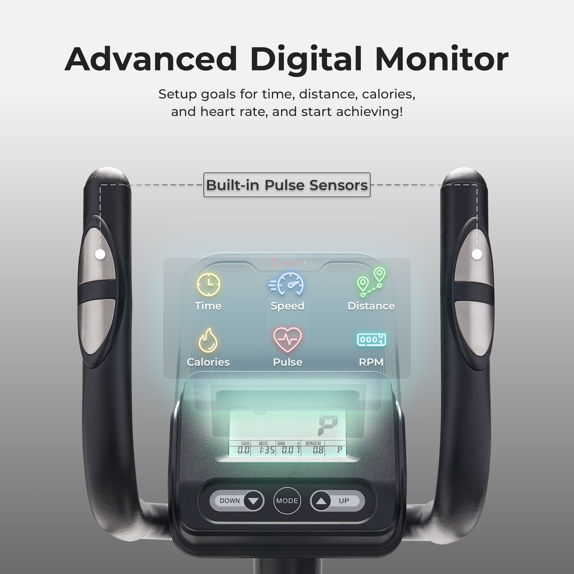 Sunny Health & Fitness Smart 16 Elliptical product image