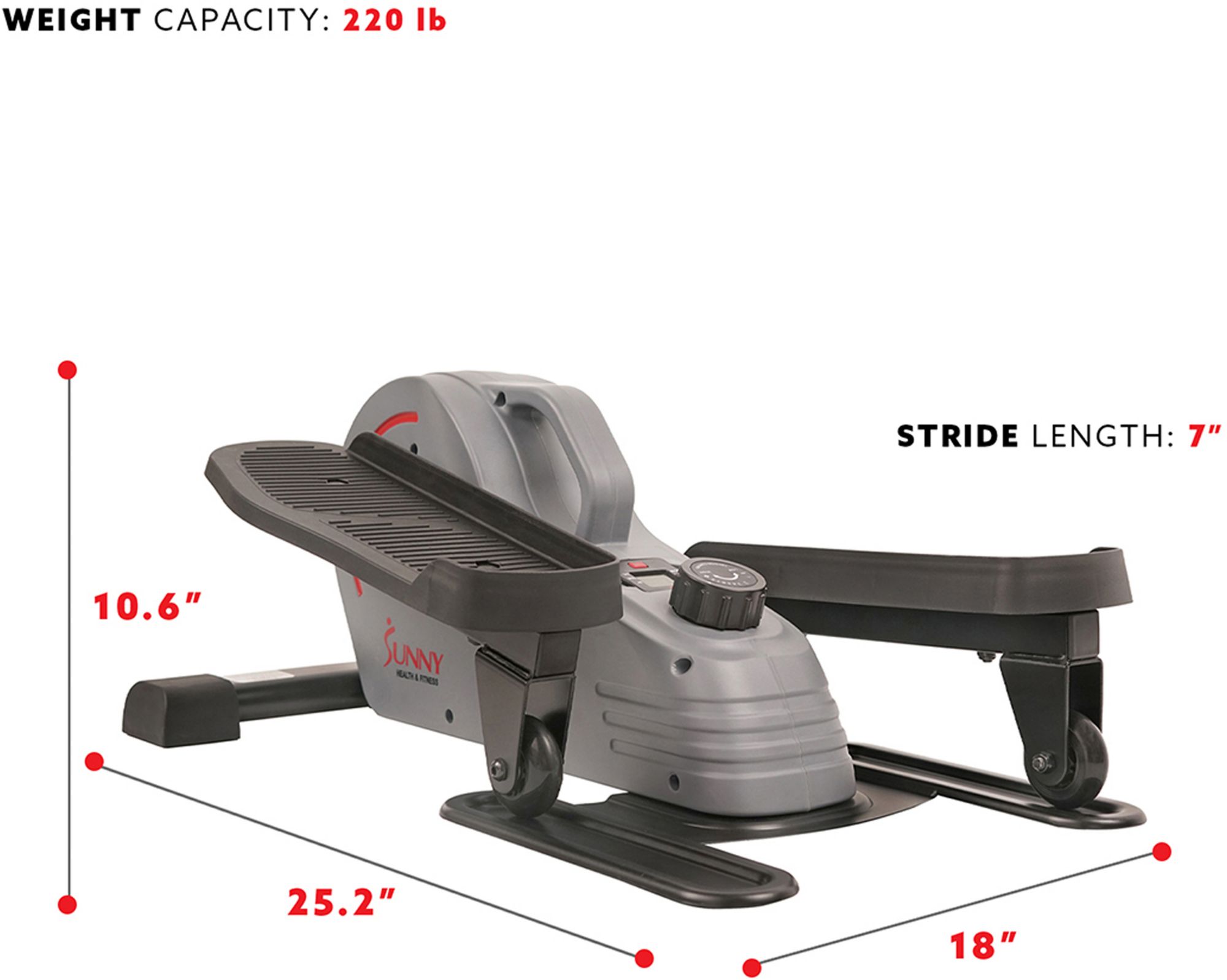 Sunny Health & Fitness Stand Up Elliptical product image