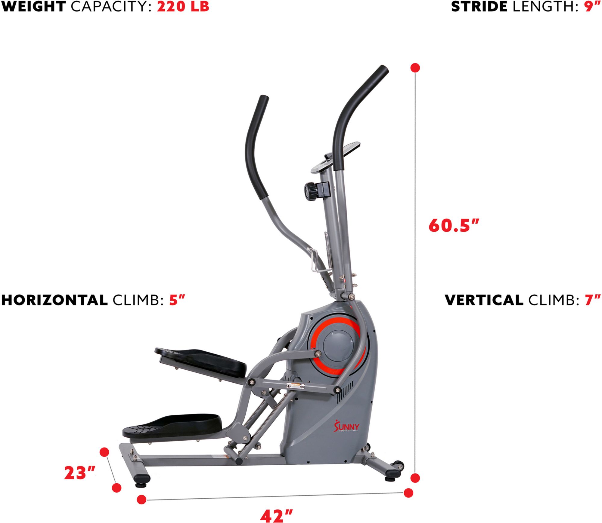 Sunny Health & Fitness Performance Cardio Climber product image
