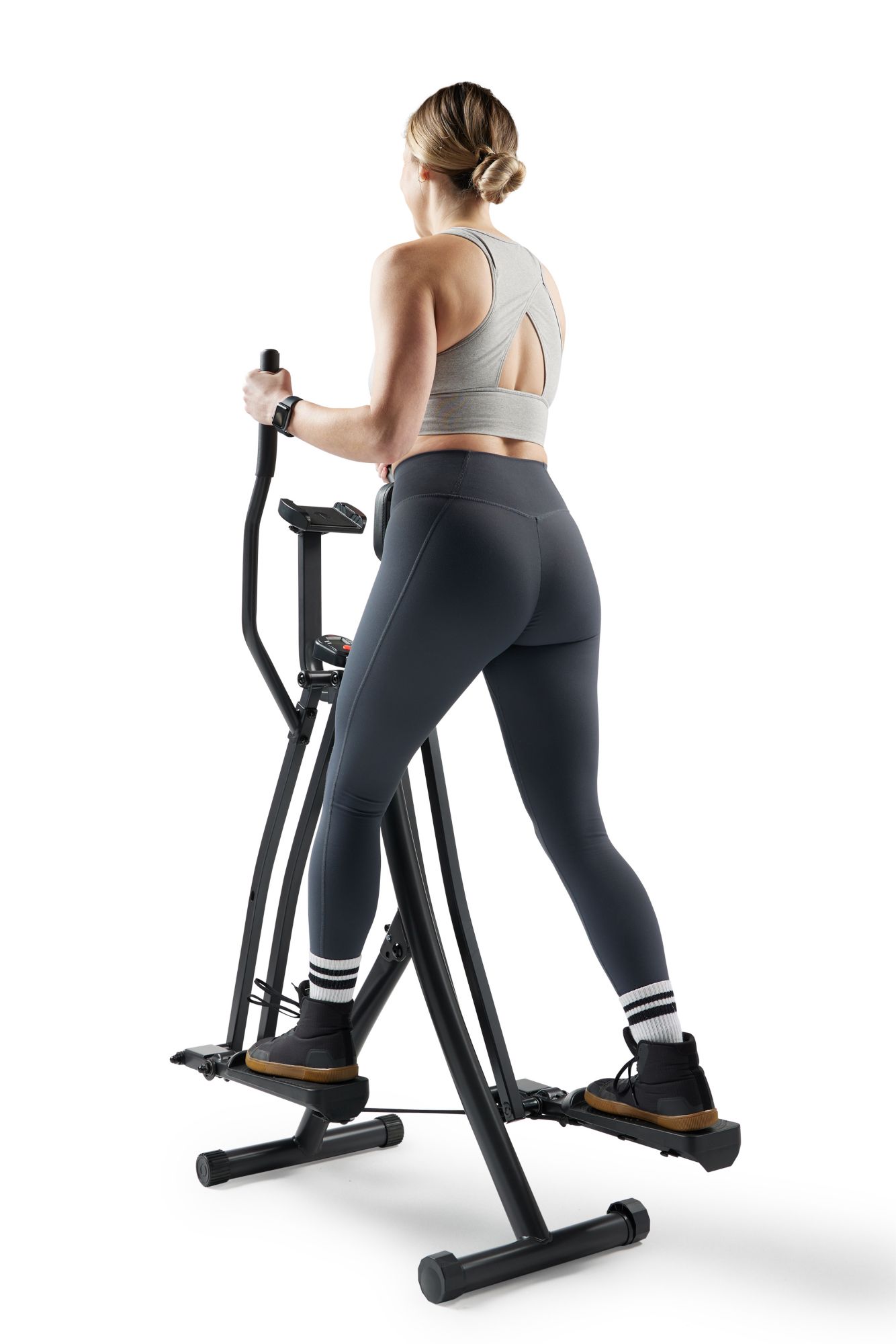 Sunny Health & Fitness Smart Compact Air Walk Trainer product image