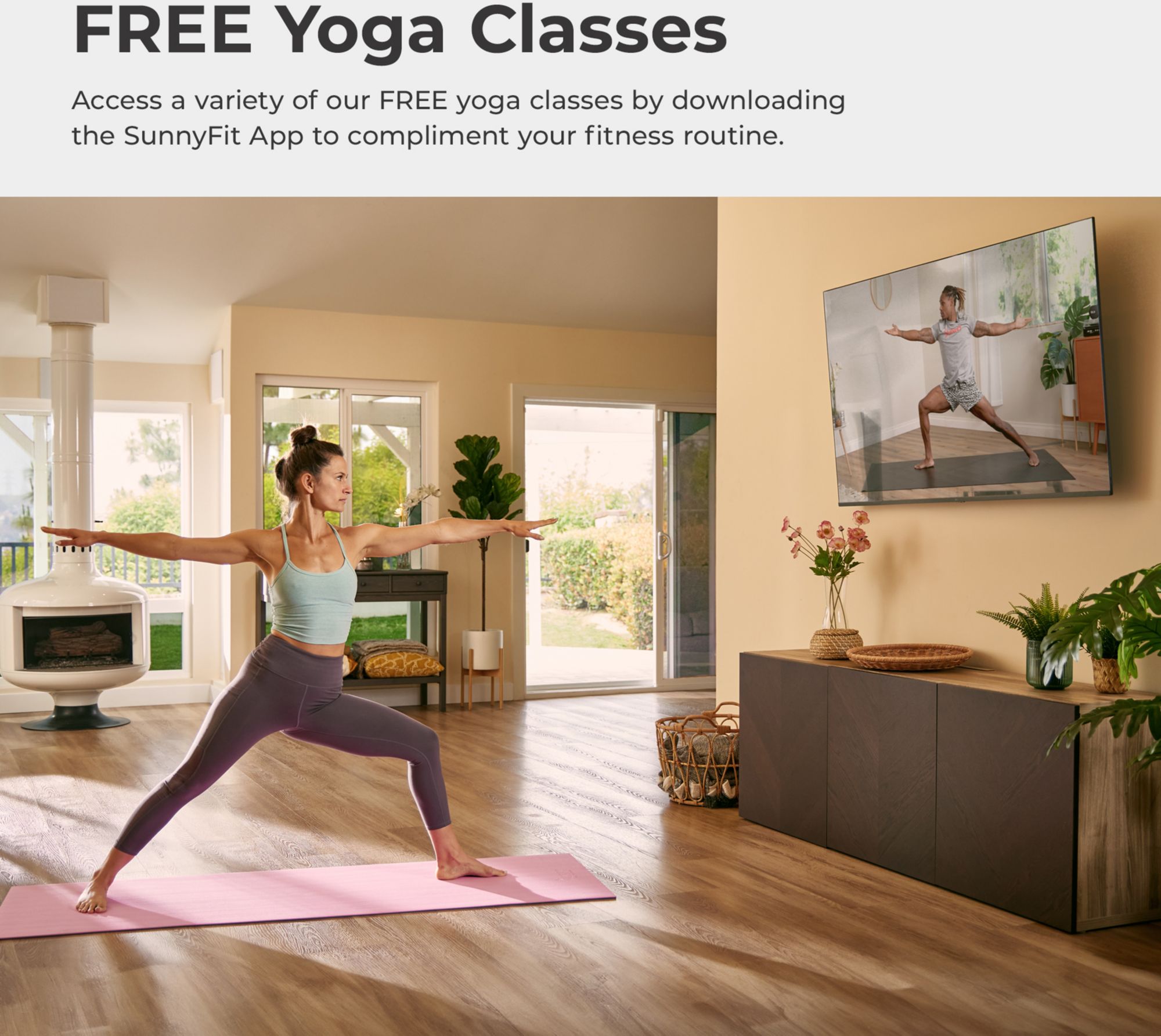 Sunny Health & Fitness 6mm Yoga Mat product image