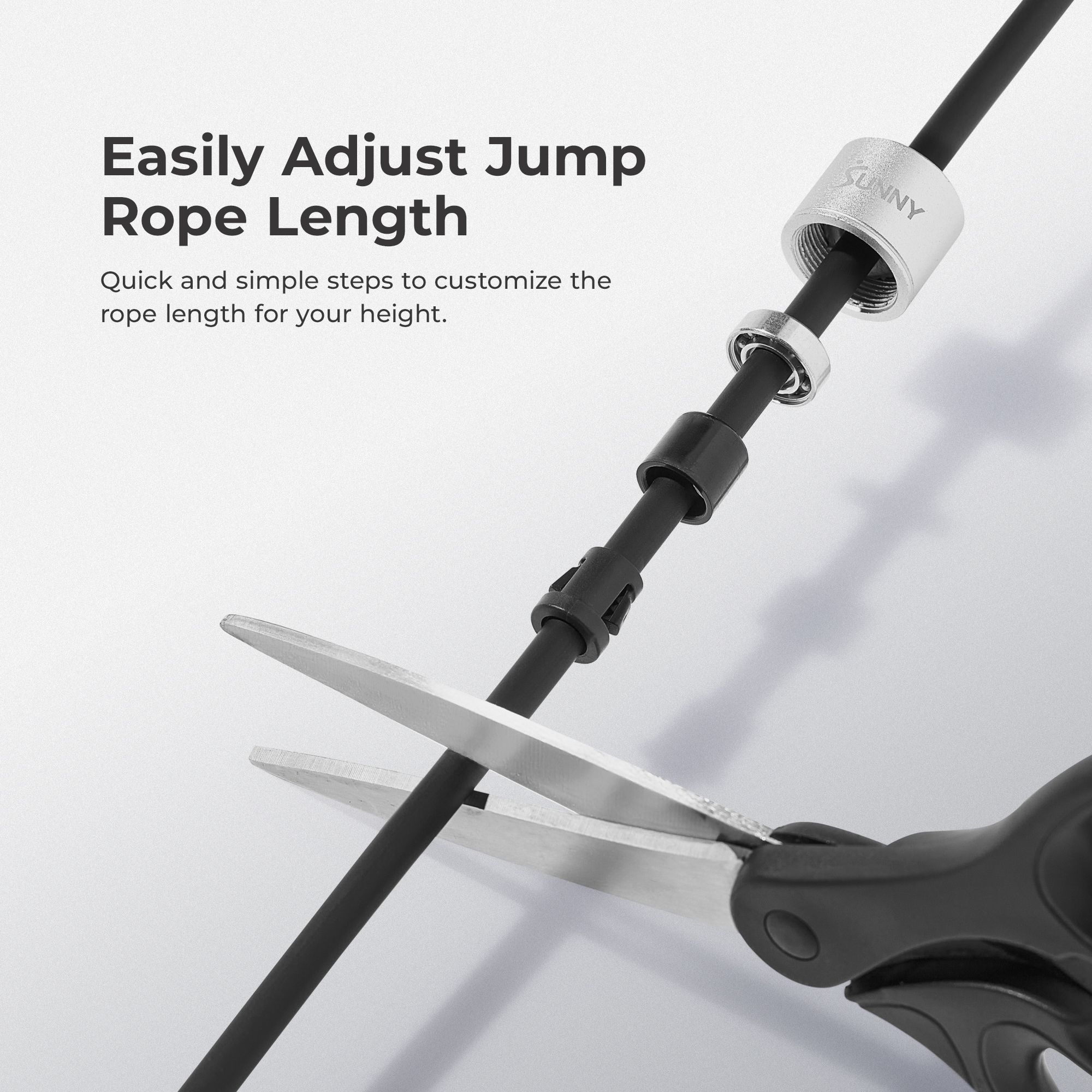 Sunny Health & Fitness Weighted Jump Rope product image