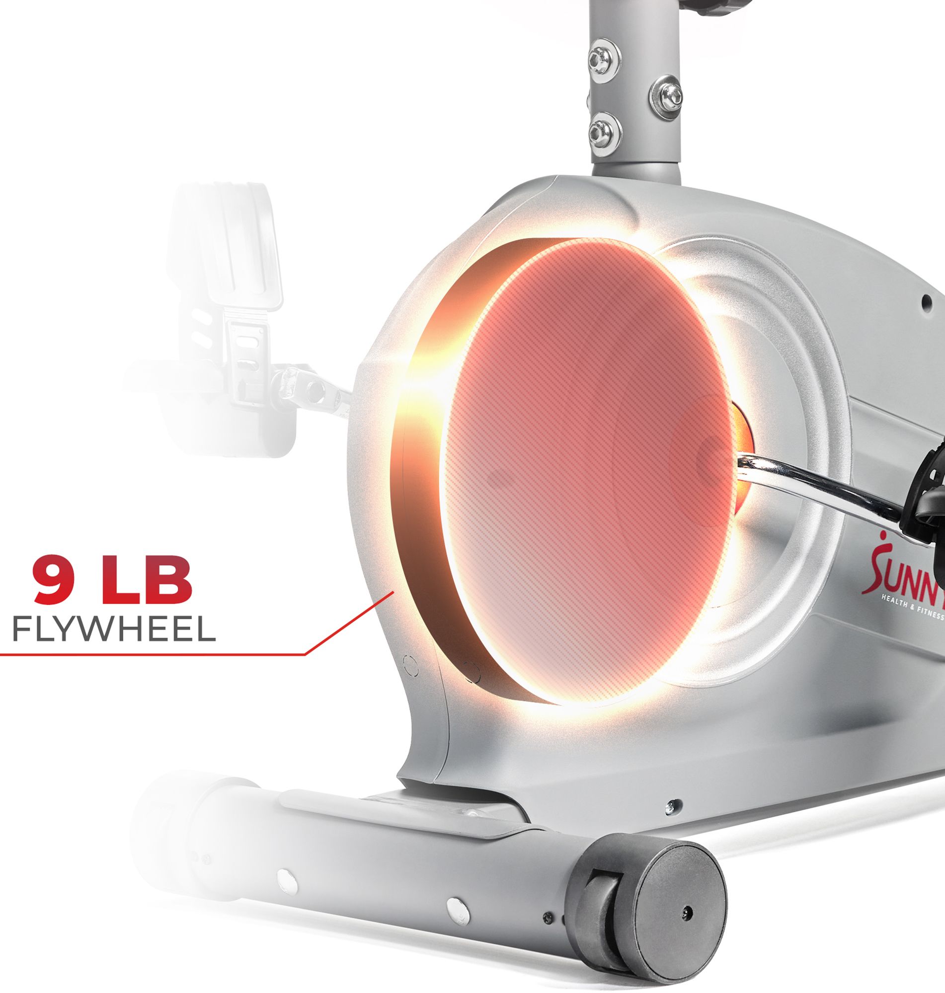 Sunny Health & Fitness Essential Smart Recumbent Bike product image