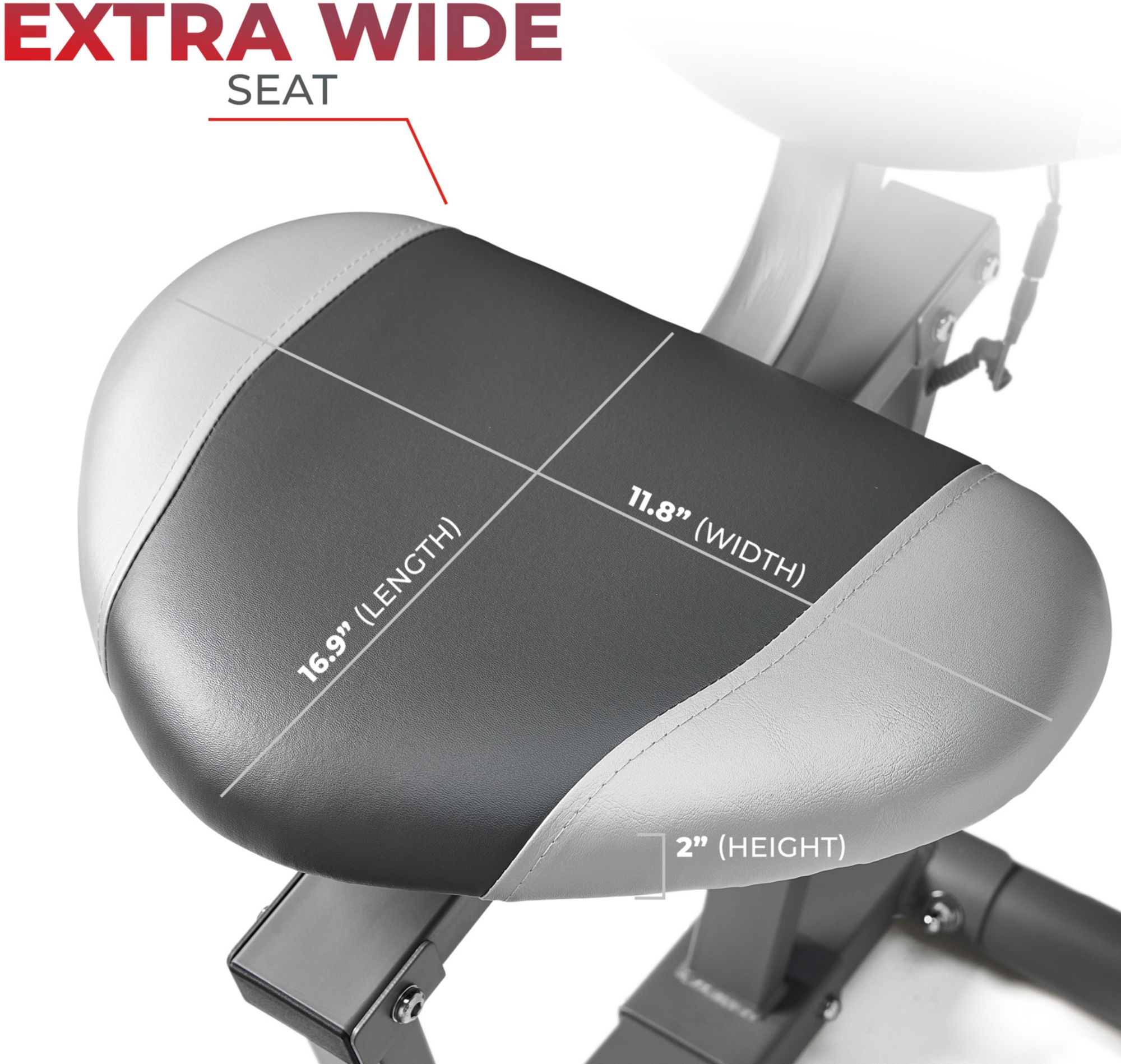 Sunny Health & Fitness Essential Smart Recumbent Bike product image