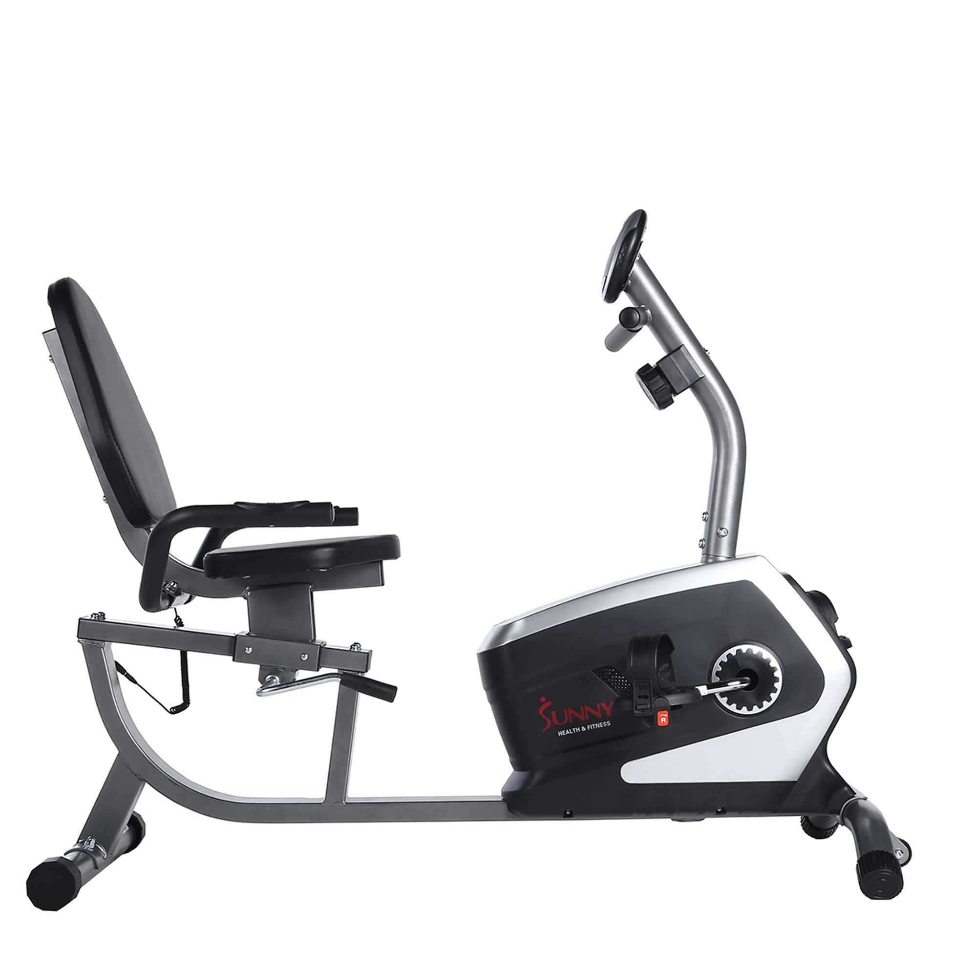 Sunny Health & Fitness SF-RB4616 Easy Adjustable Seat Recumbent Bike product image