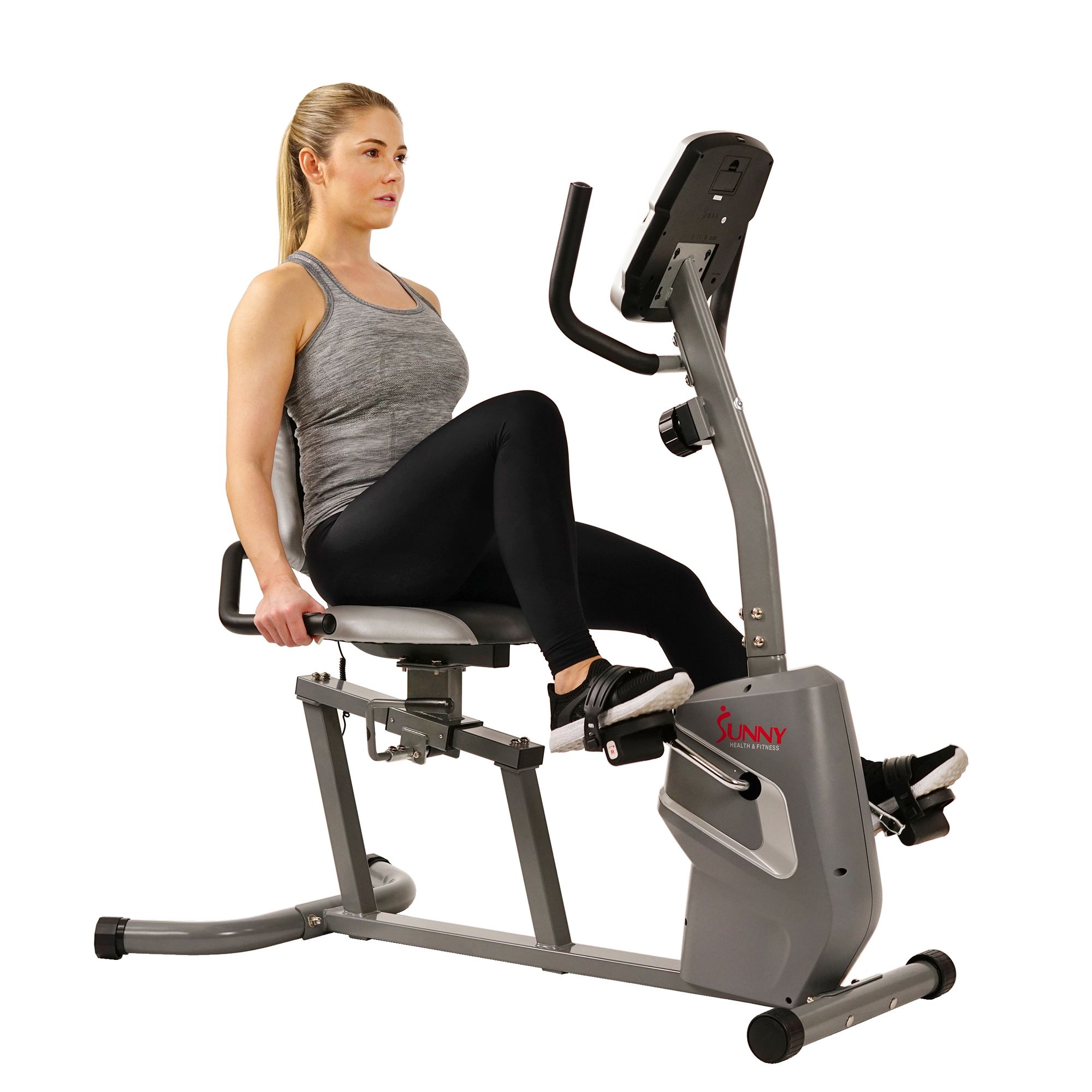 Sunny Health & Fitness Magnetic Recumbent Bike product image