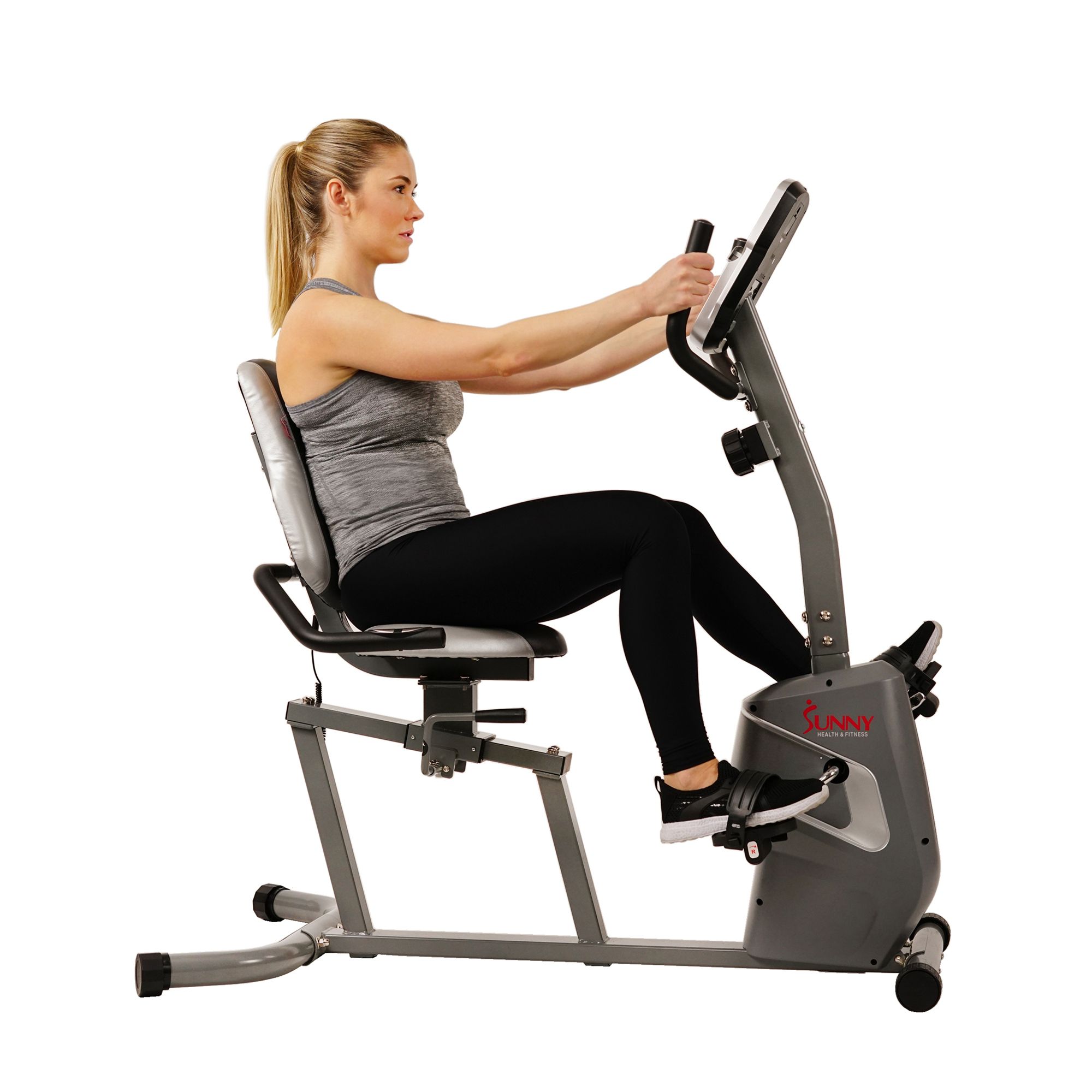 Sunny Health & Fitness Magnetic Recumbent Bike product image