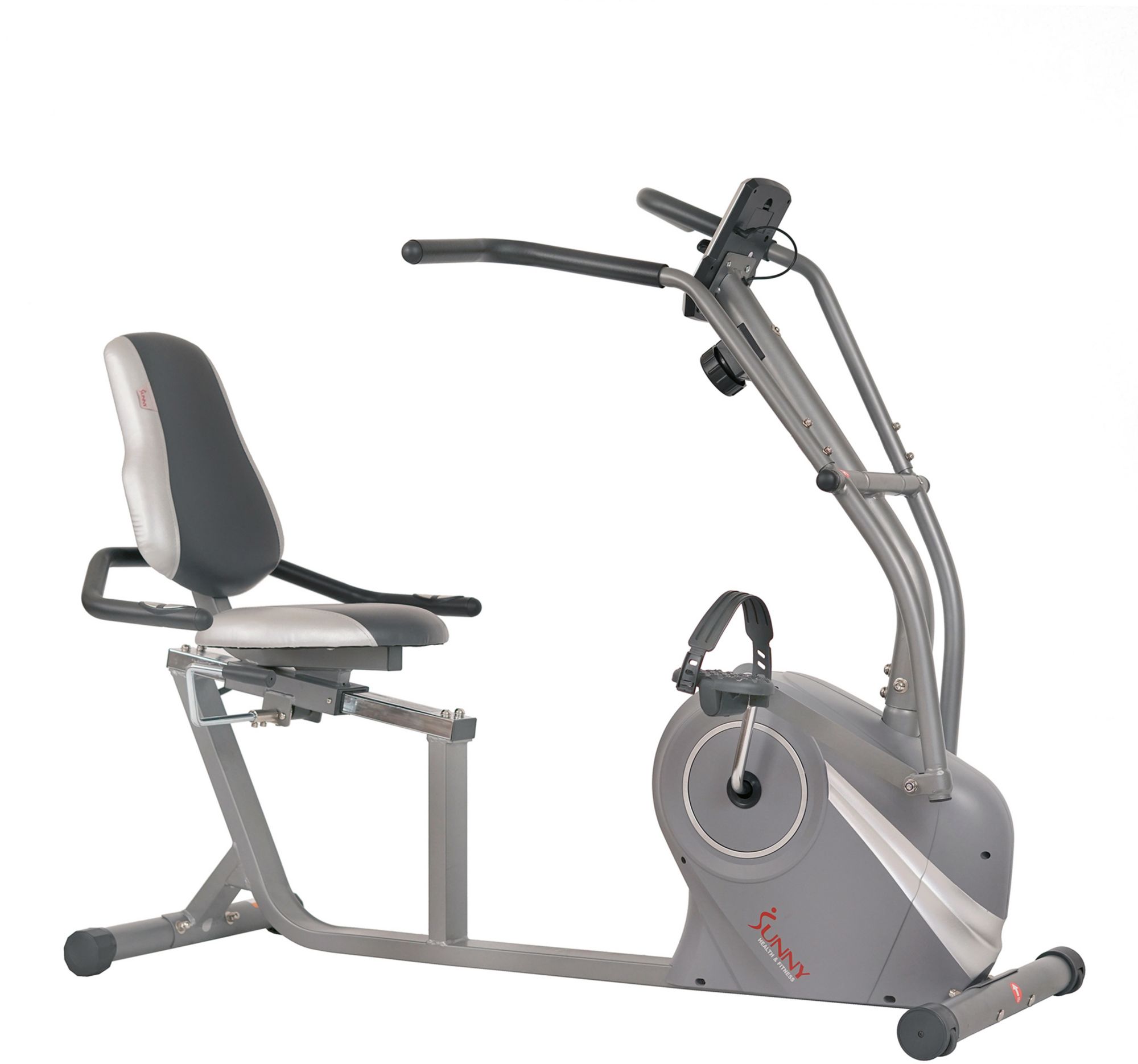 Sunny Health and Fitness Cross Trainer Recumbent Bike