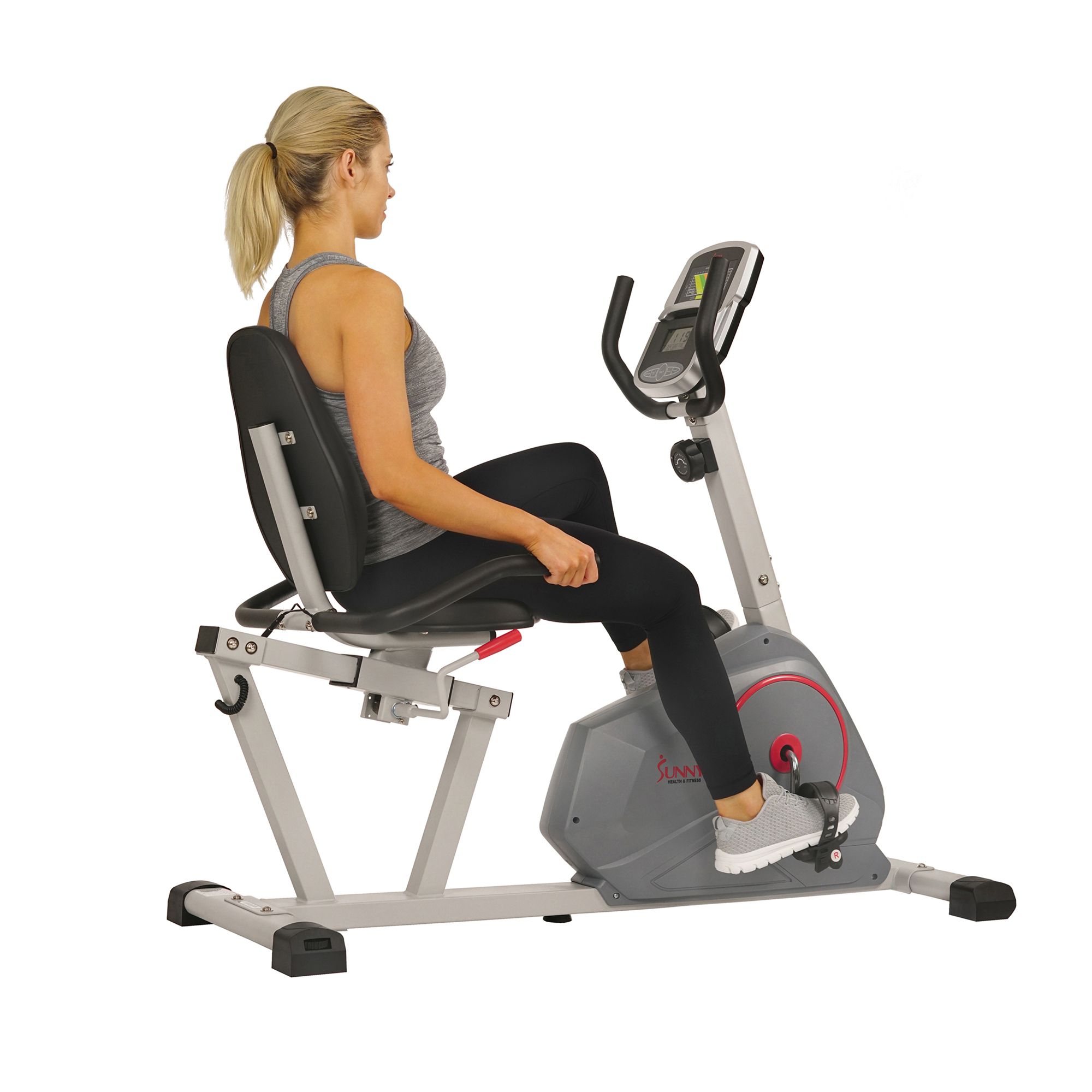 Sunny Health & Fitness Magnetic Recumbent Bike product image