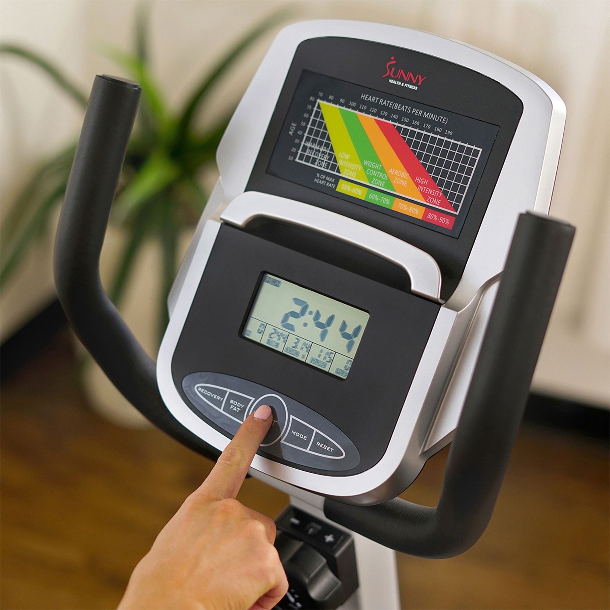 Sunny Health & Fitness Magnetic Recumbent Bike product image