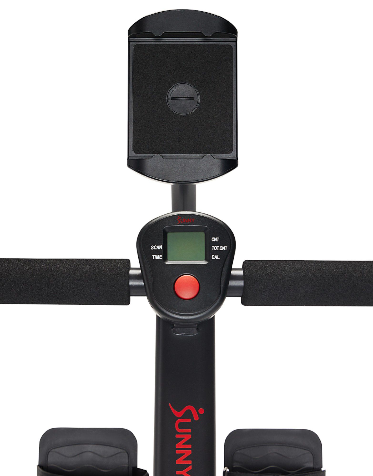 Sunny Health & Fitness Smart Compact Adjustable Hydraulic Rowing Machine product image