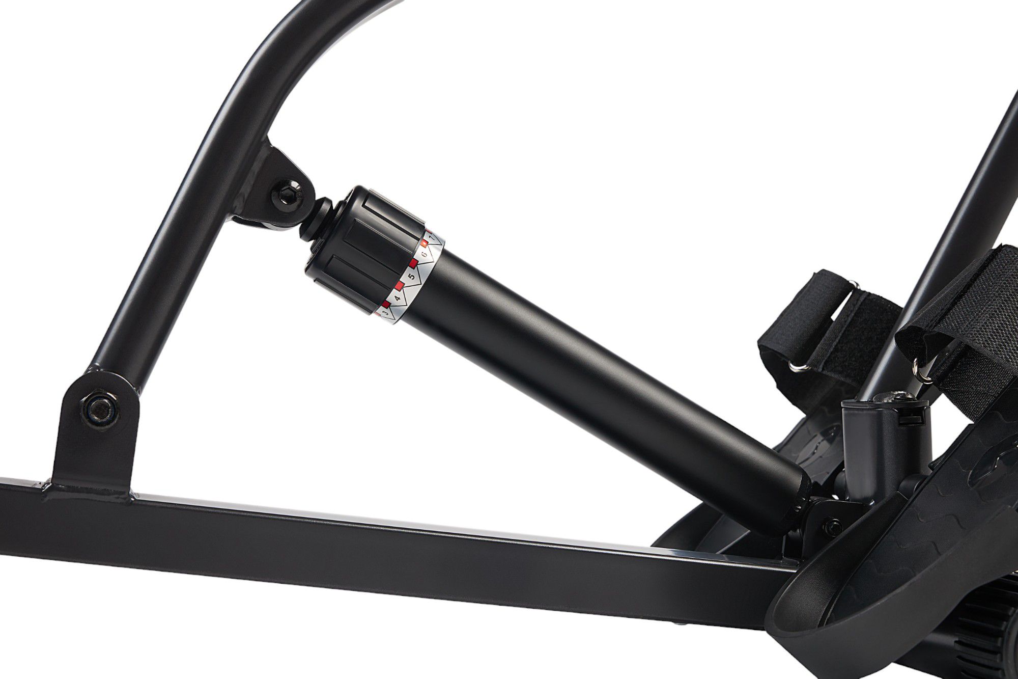 Sunny Health & Fitness Smart Compact Adjustable Hydraulic Rowing Machine product image