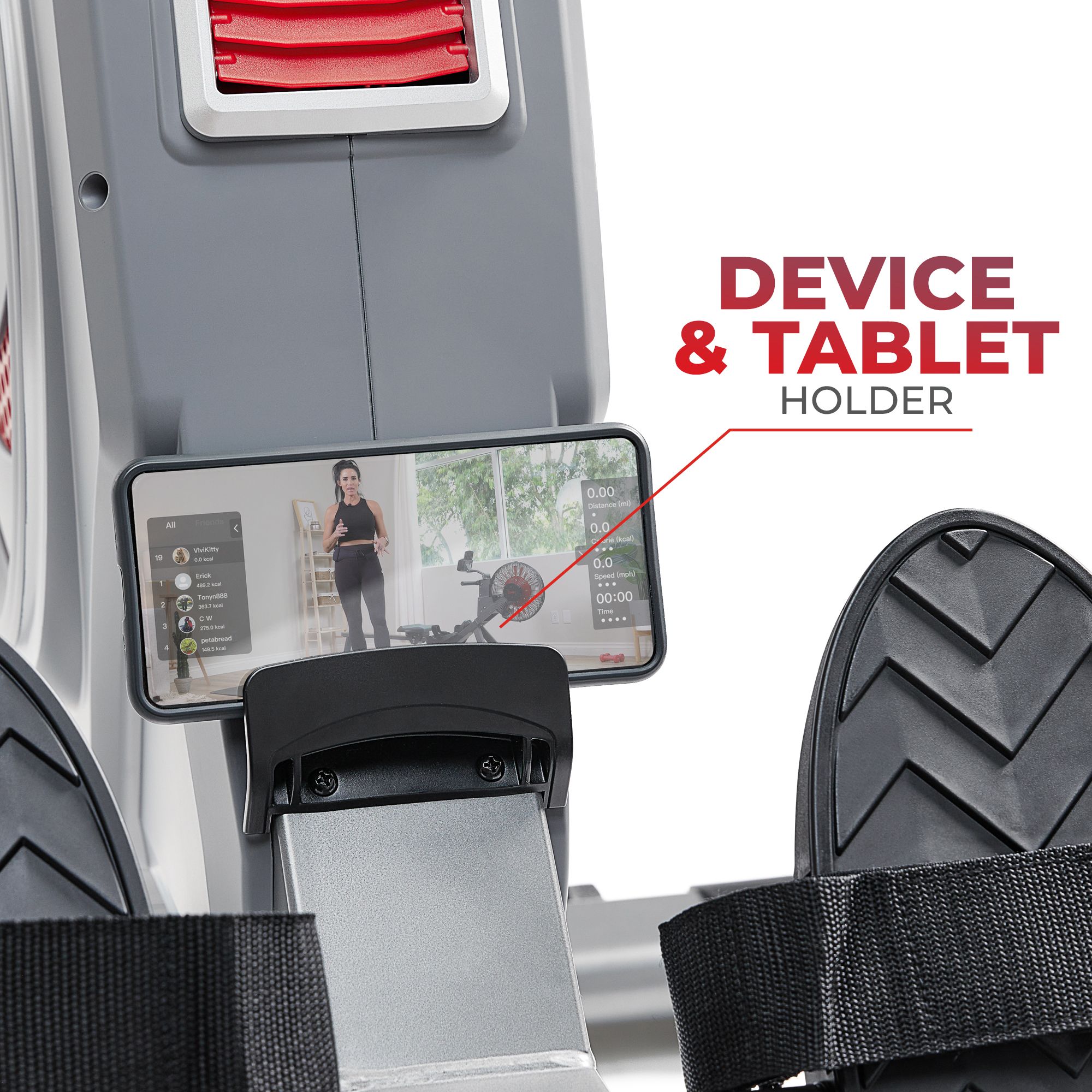 Sunny Health and Fitness Dynamic Air Rowing Machine product image