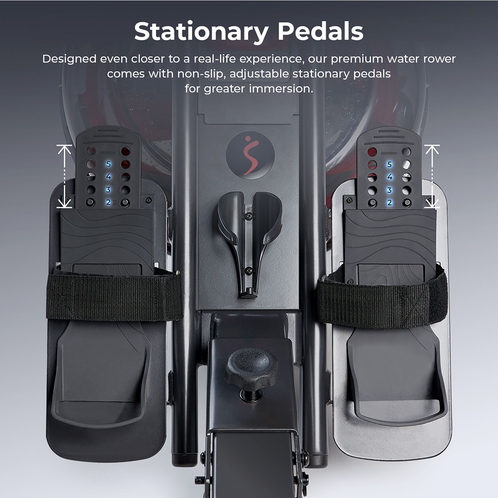 Sunny Health & Fitness Hydro Water Rowing Machine product image