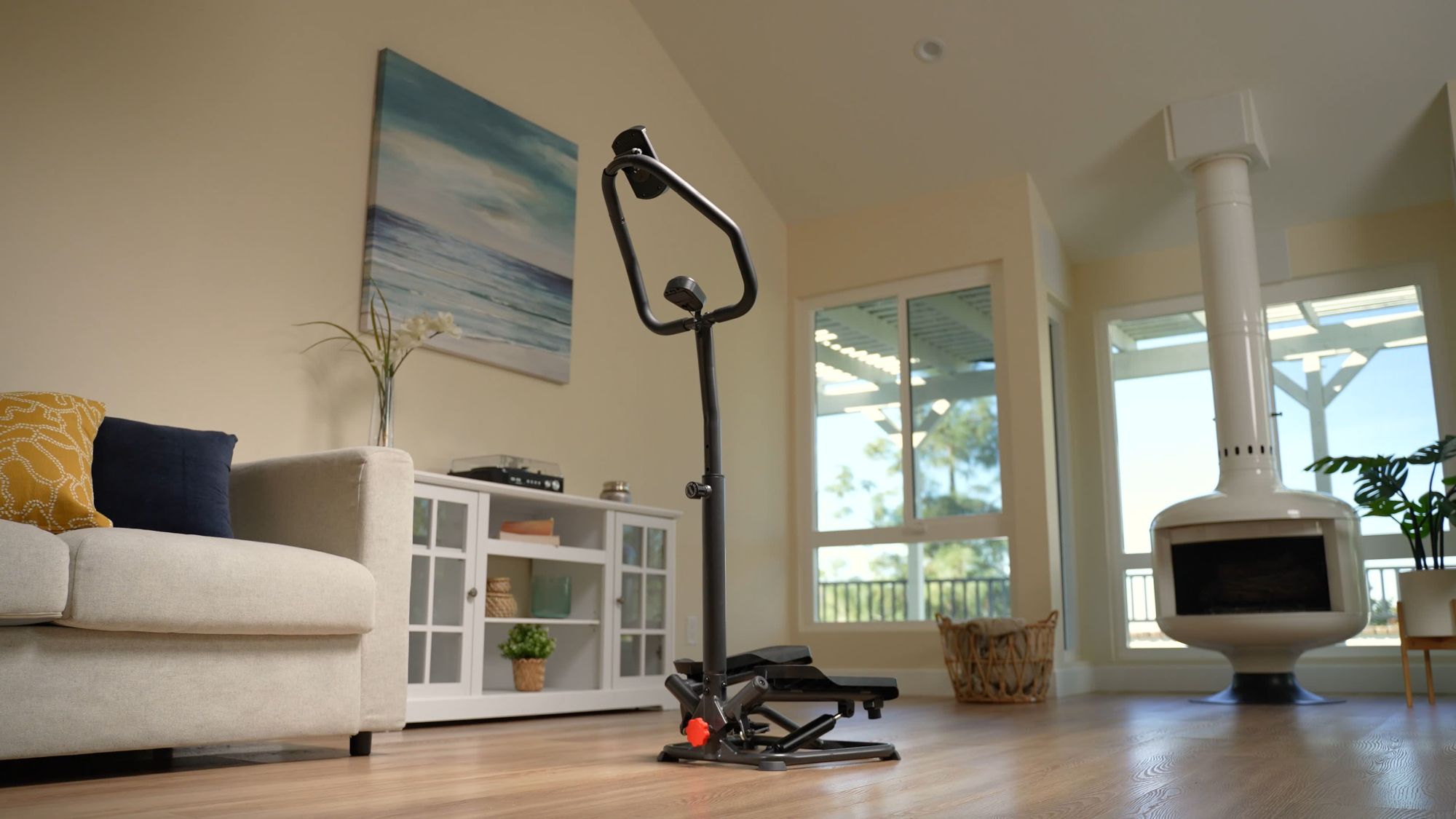 Sunny Health & Fitness Stair Stepper with Handlebar product