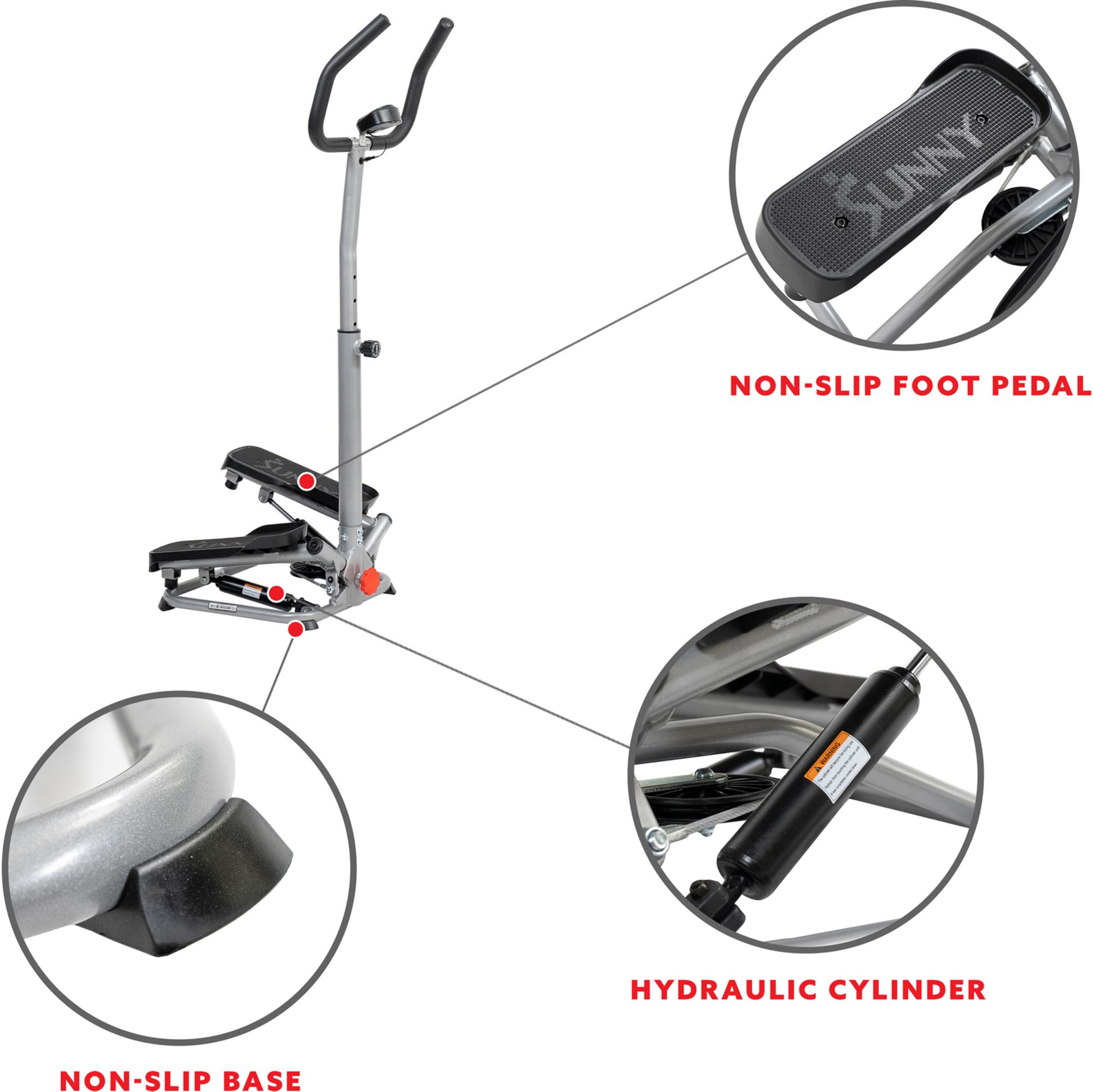 Sunny Health & Fitness Stair Stepper with Handlebar product image