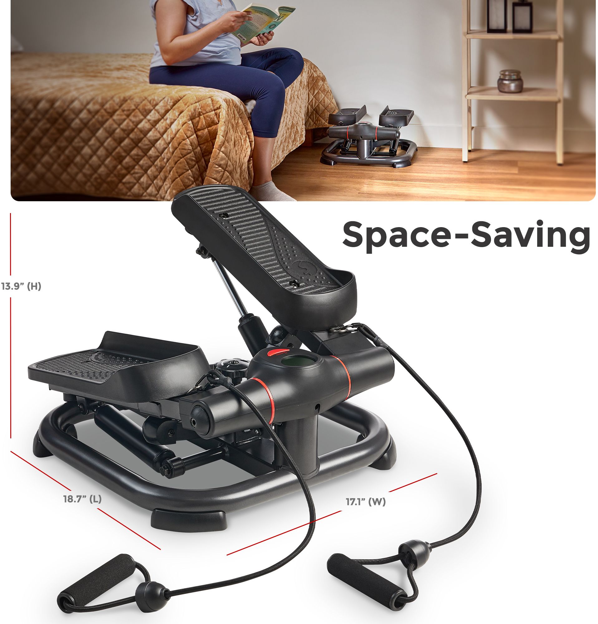 Sunny Health & Fitness Power Stepper with Bands product image