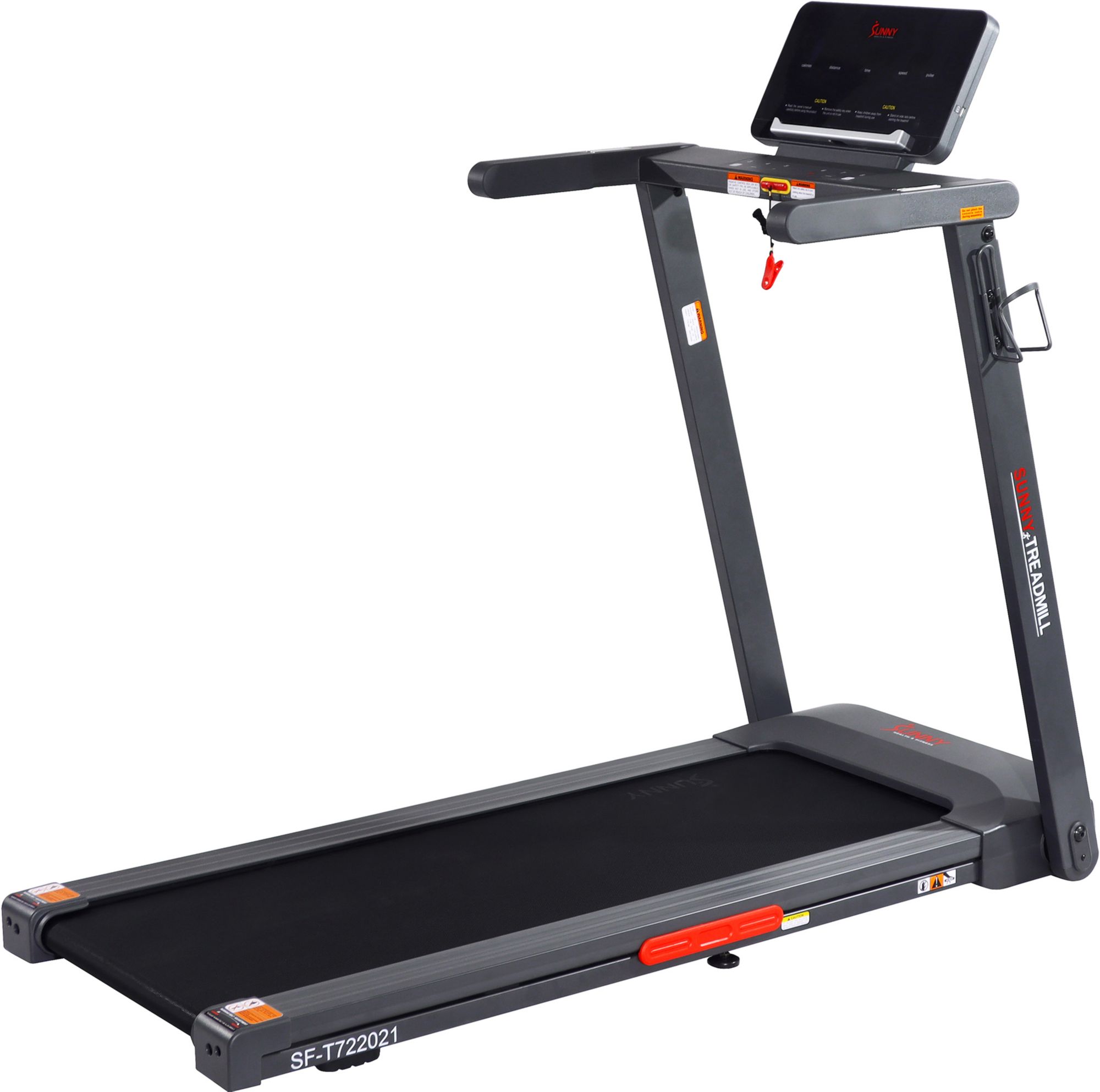 Sunny Health & Fitness Interactive Slim Treadmill product image