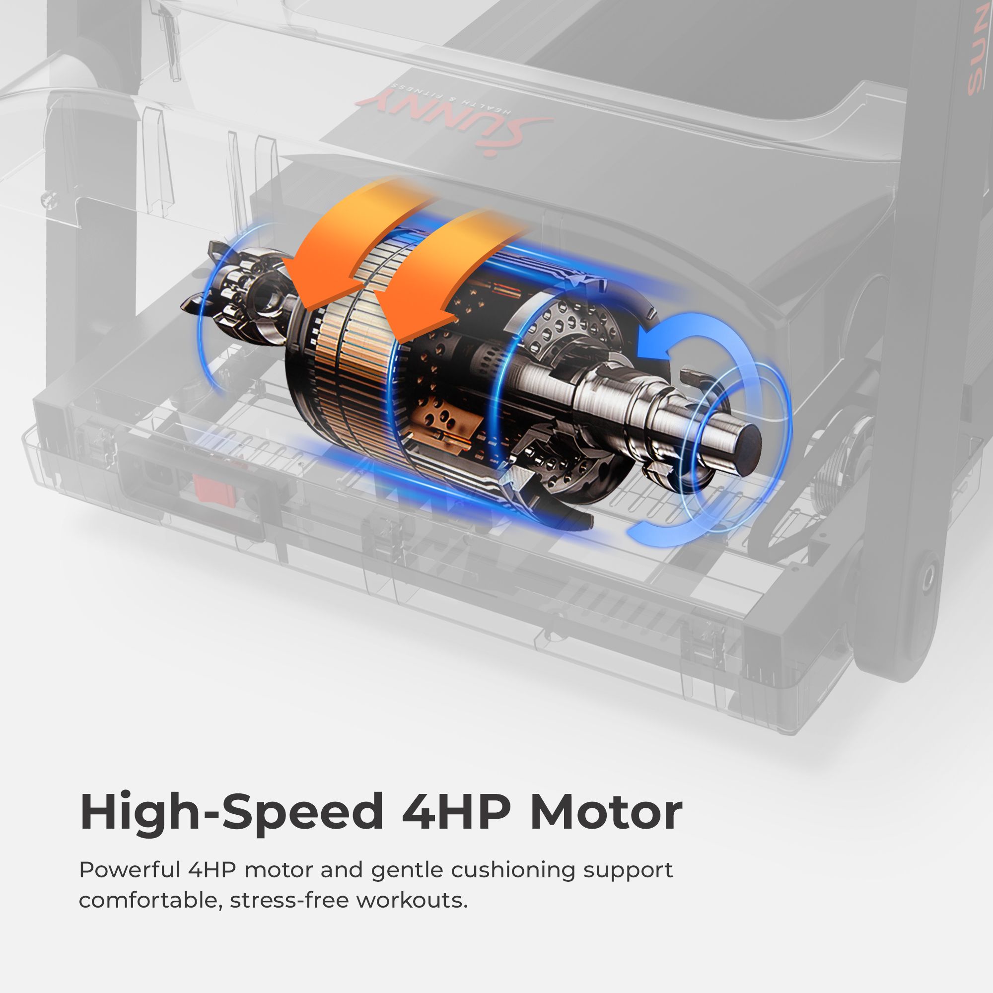 Sunny Health & Fitness Excel Smart Treadmill product image