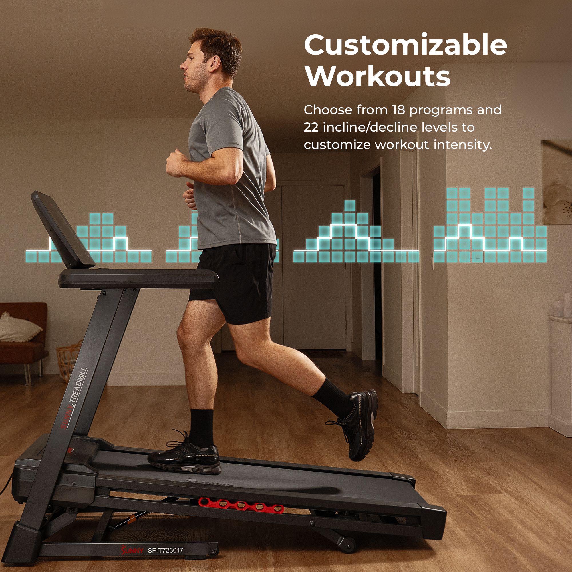 Sunny Health & Fitness Excel Smart Treadmill product image