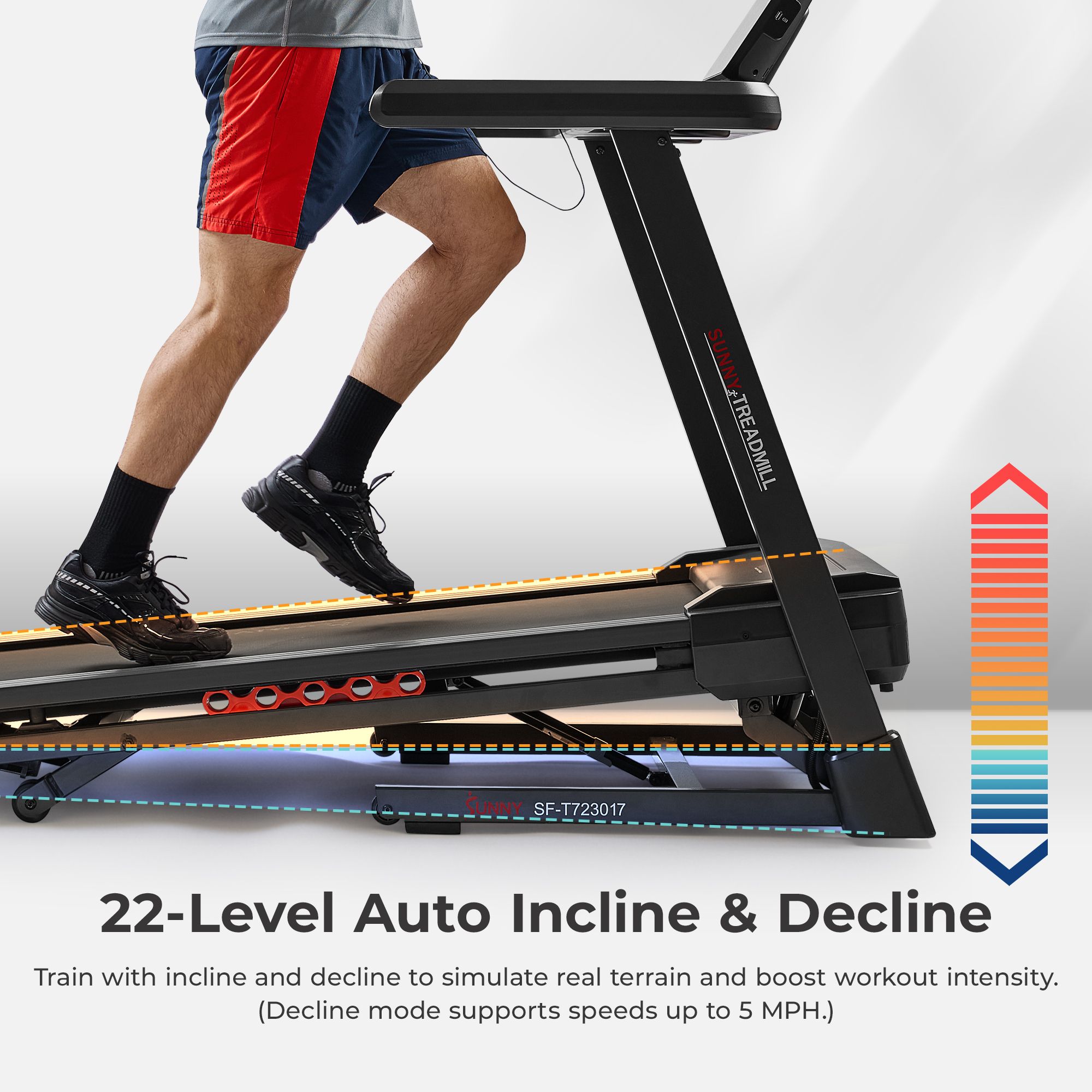 Sunny Health & Fitness Excel Smart Treadmill product image