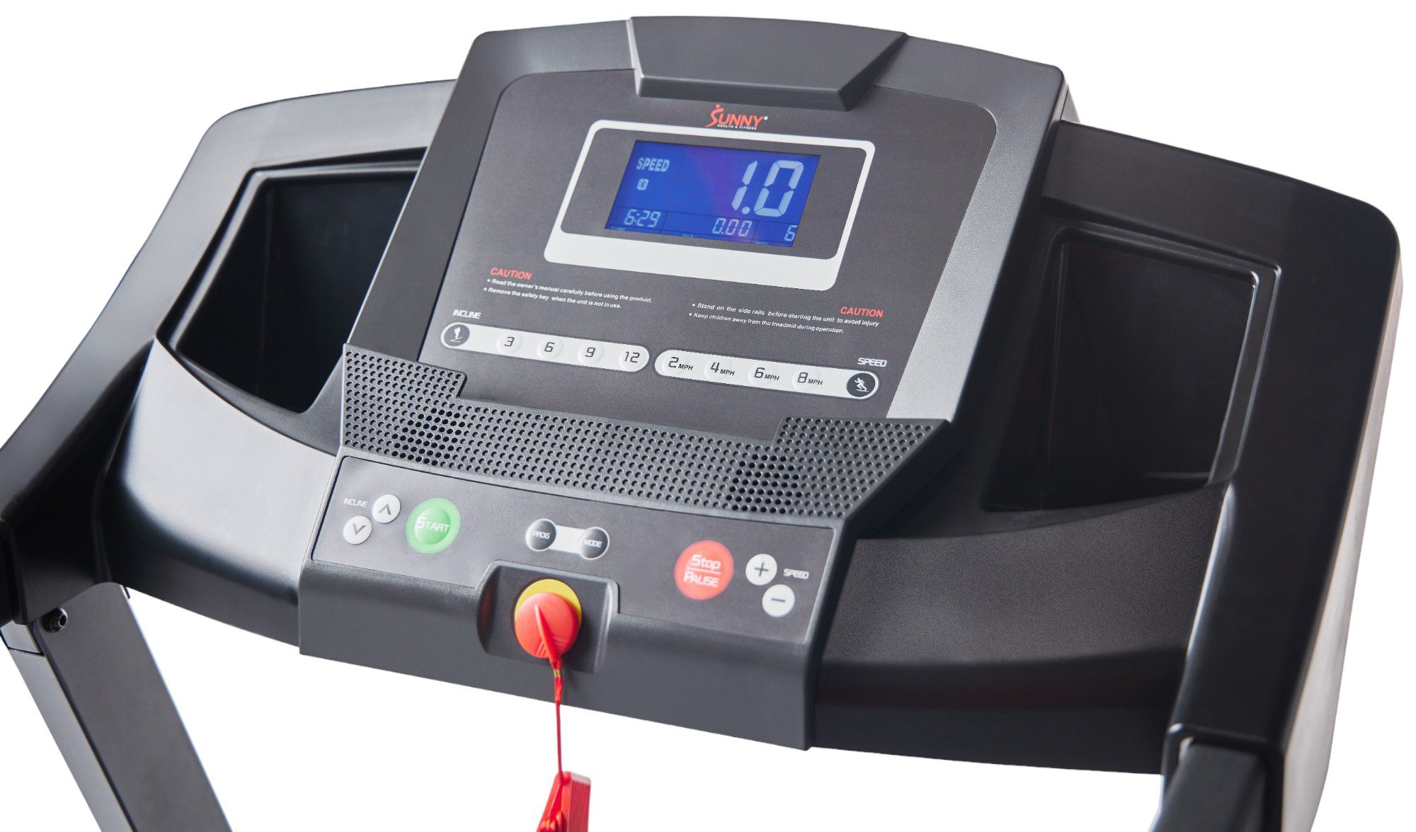 Sunny Health & Fitness Smart Treadmill With 12 Levels Of Auto Incline product image