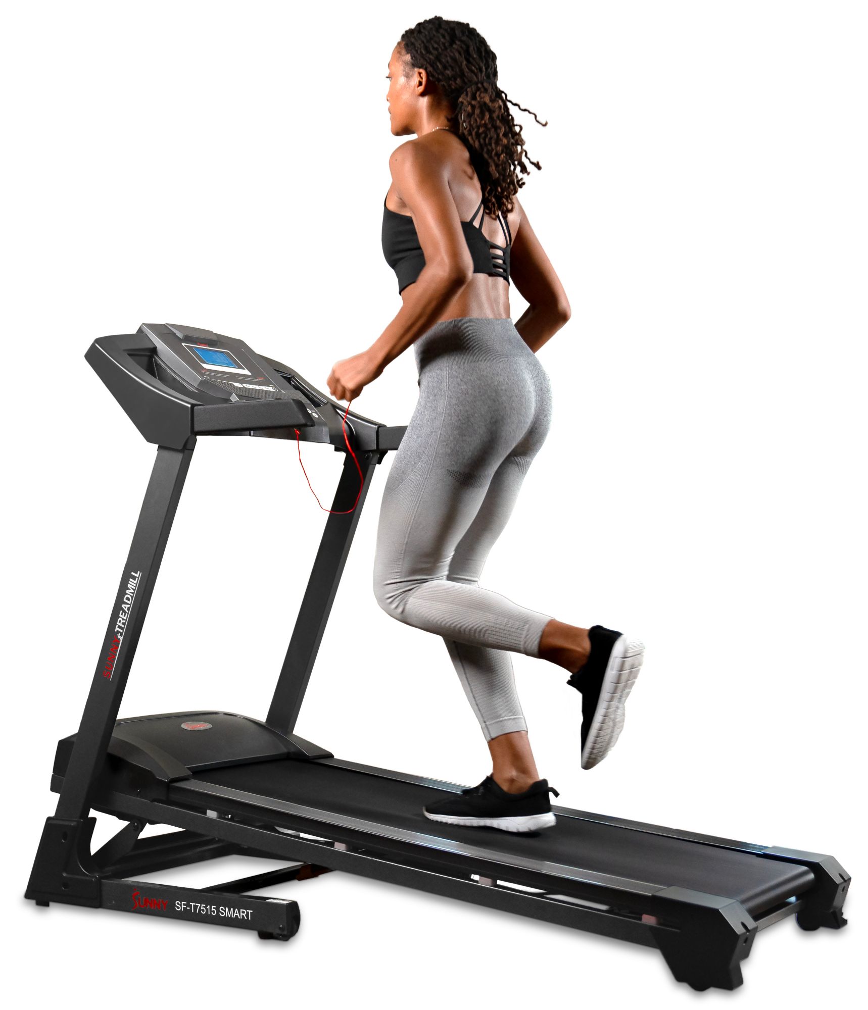 Sunny Health & Fitness Smart Treadmill With 12 Levels Of Auto Incline product image