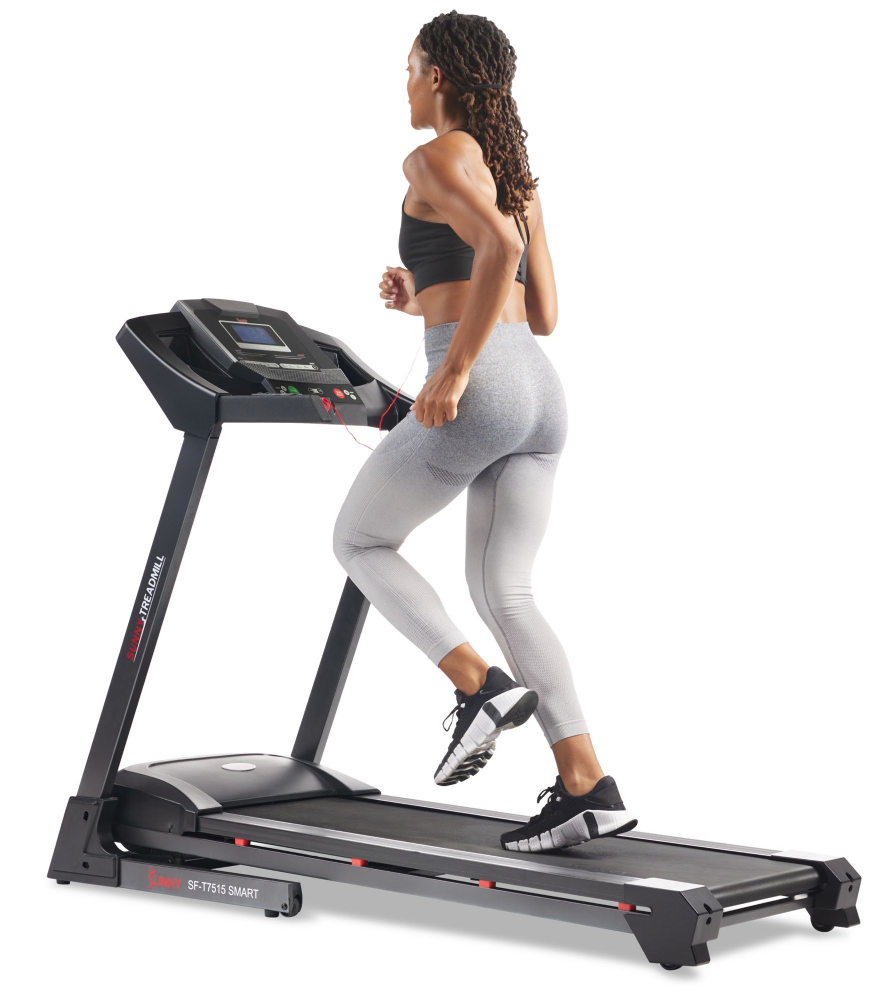 Sunny Health & Fitness Smart Treadmill With 12 Levels Of Auto Incline product image