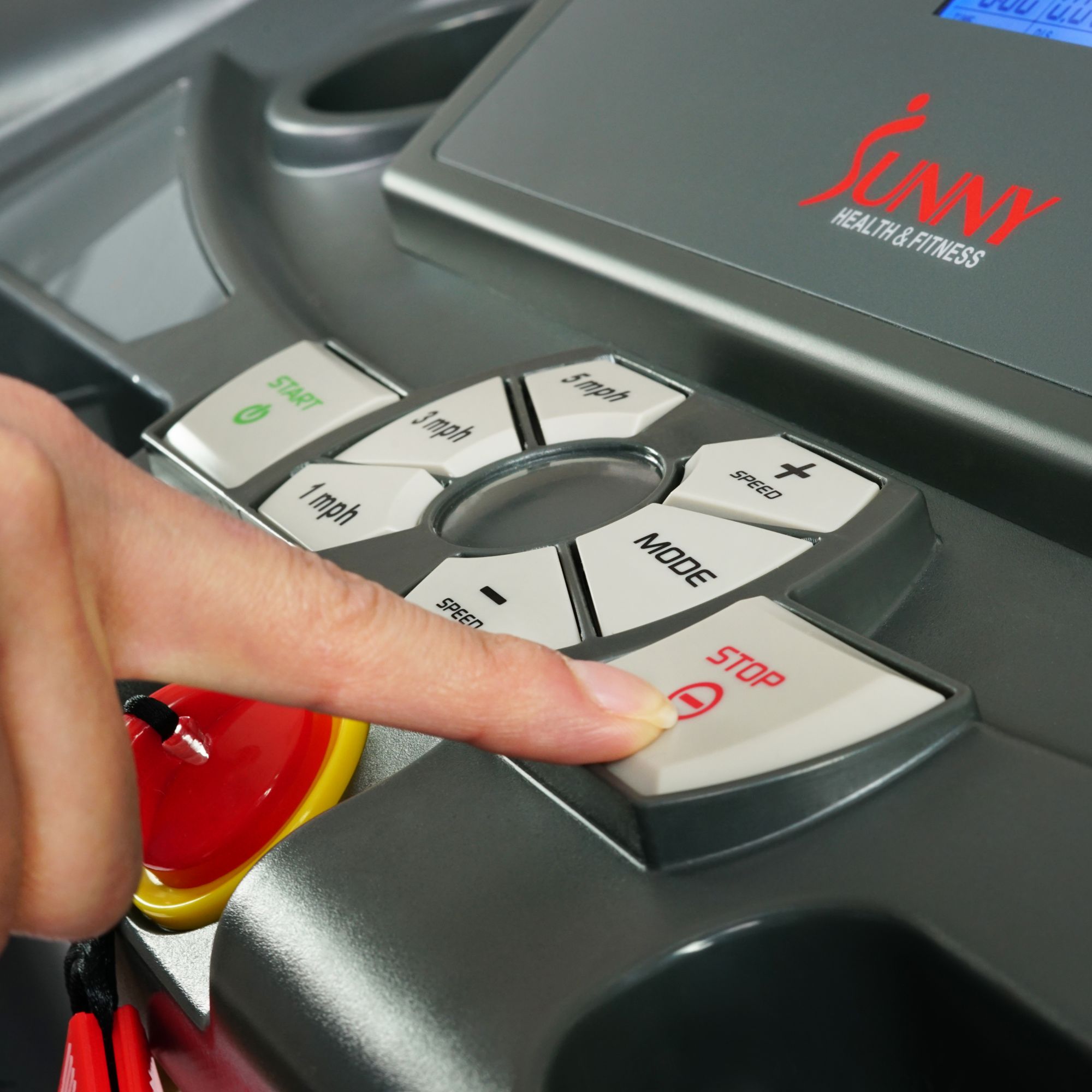 Sunny Health & Fitness SF-T7643 Heavy-Duty Walking Treadmill product image