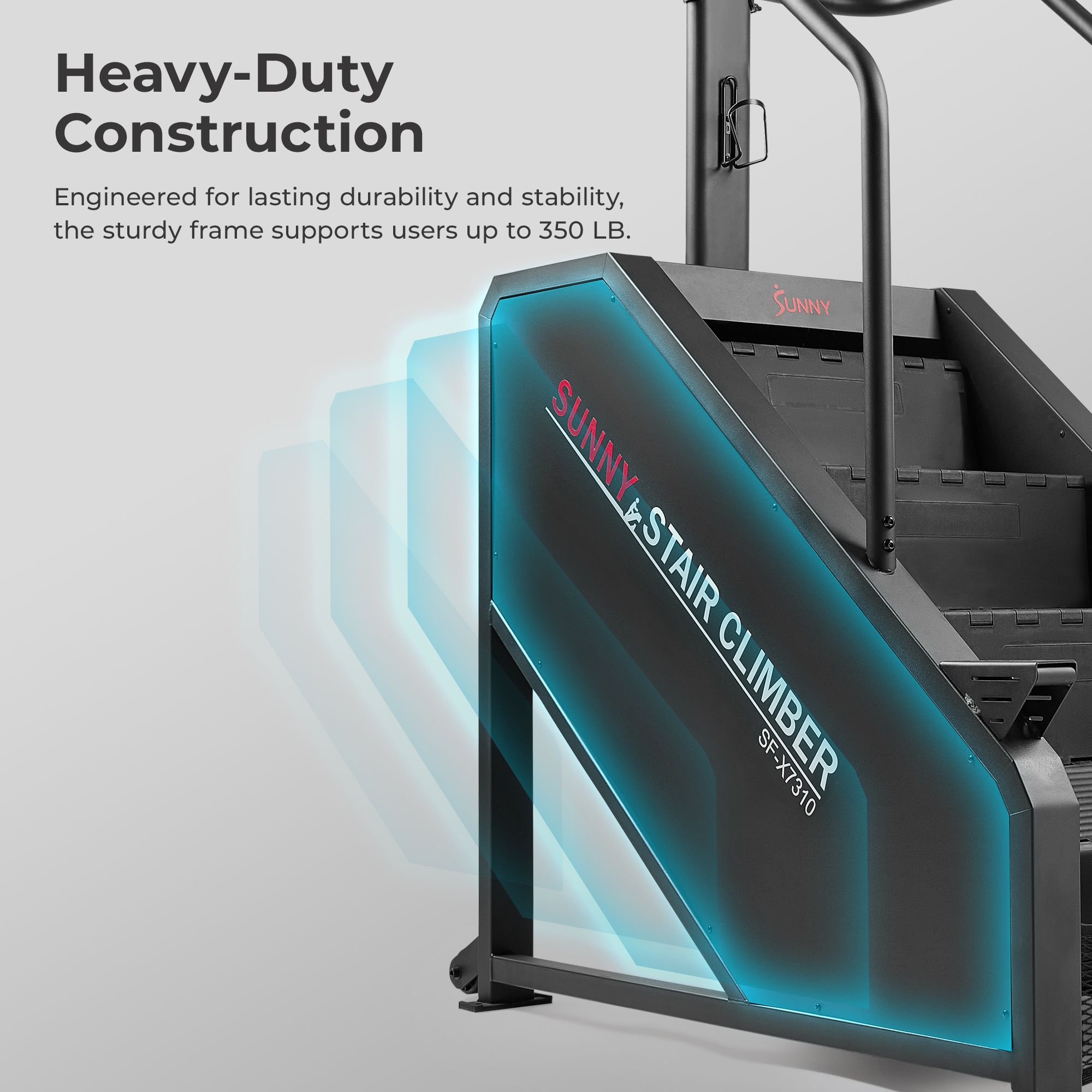 Sunny Health & Fitness Premium Smart Stair Climber product image