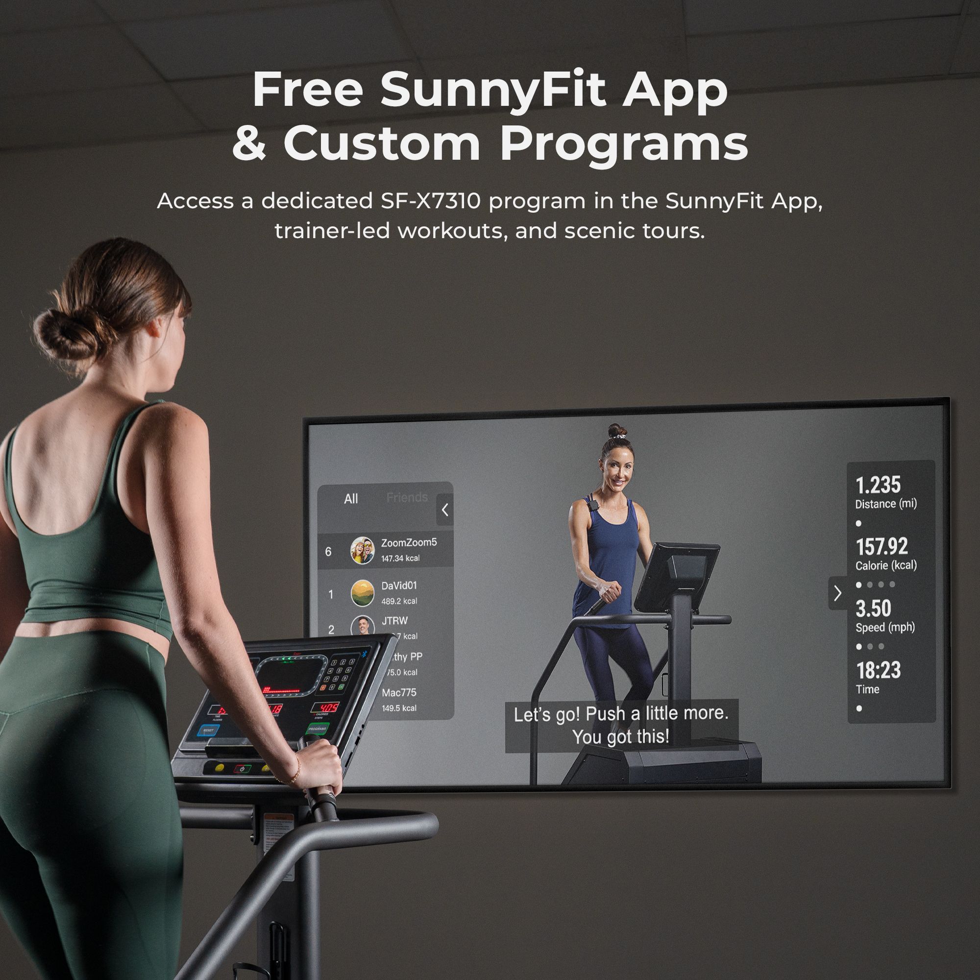 Sunny Health & Fitness Premium Smart Stair Climber product image