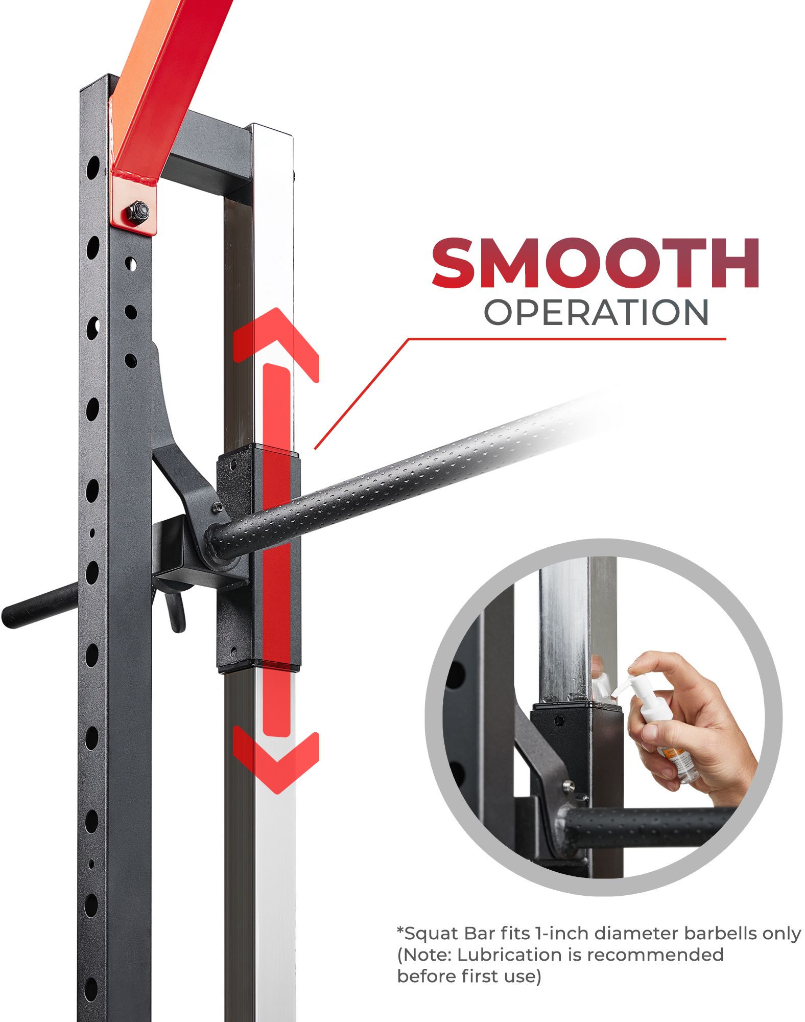 Sunny Health & Fitness Smith Machine Squat Rack Essential Series product image