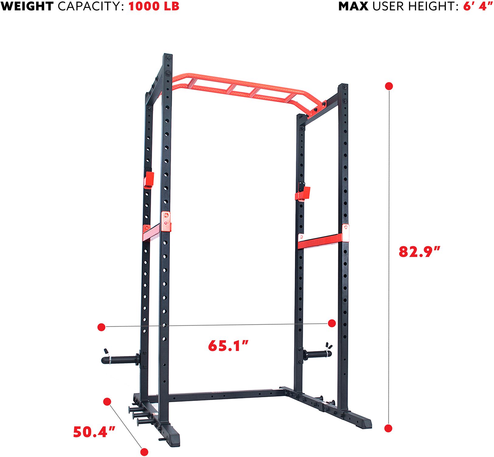 Sunny Health & Fitness Power Zone Strength Rack product image