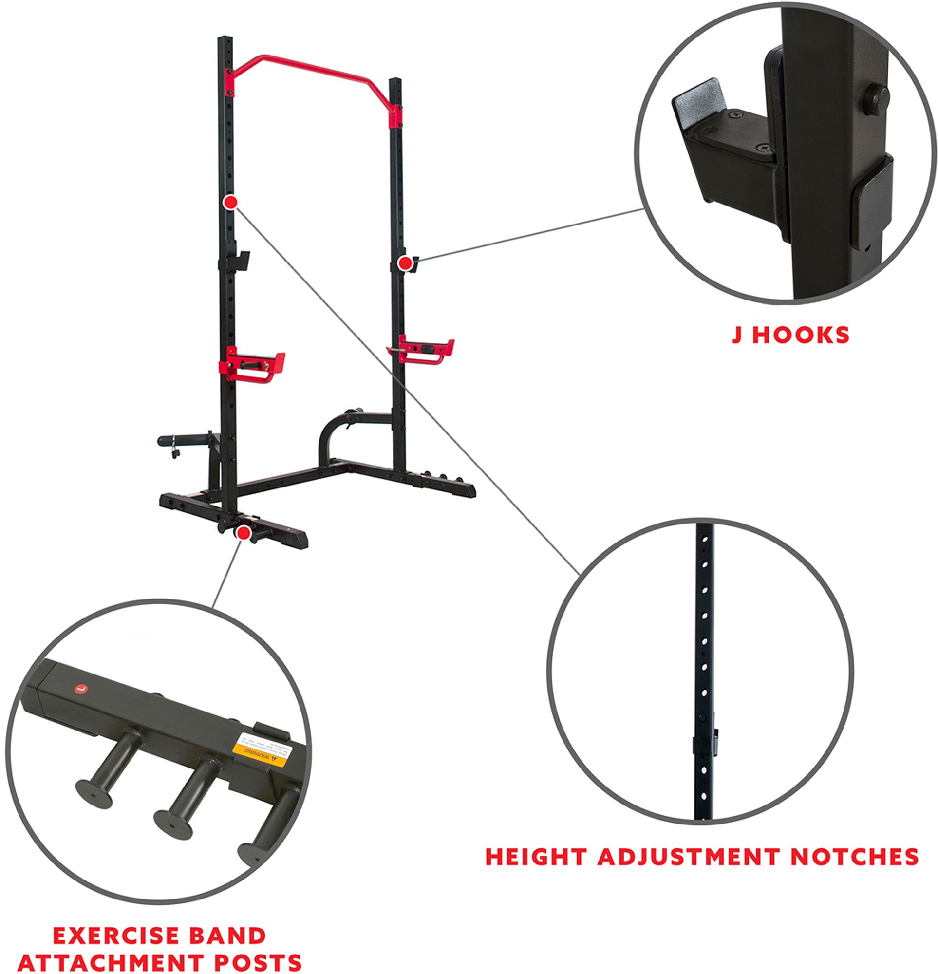 Sunny Health & Fitness Power Zone Squat Stand product image