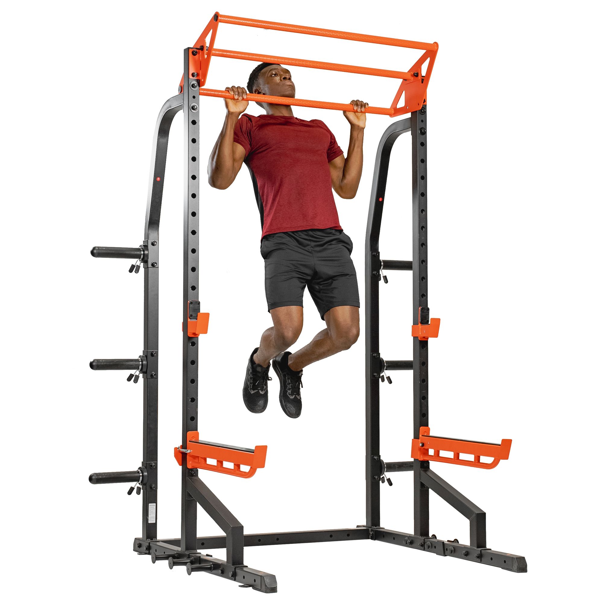 Sunny Health & Fitness Power Zone Half Rack Strength Cage product image
