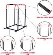 Sunny Health & Fitness Adjustable Dip Stand Station product image