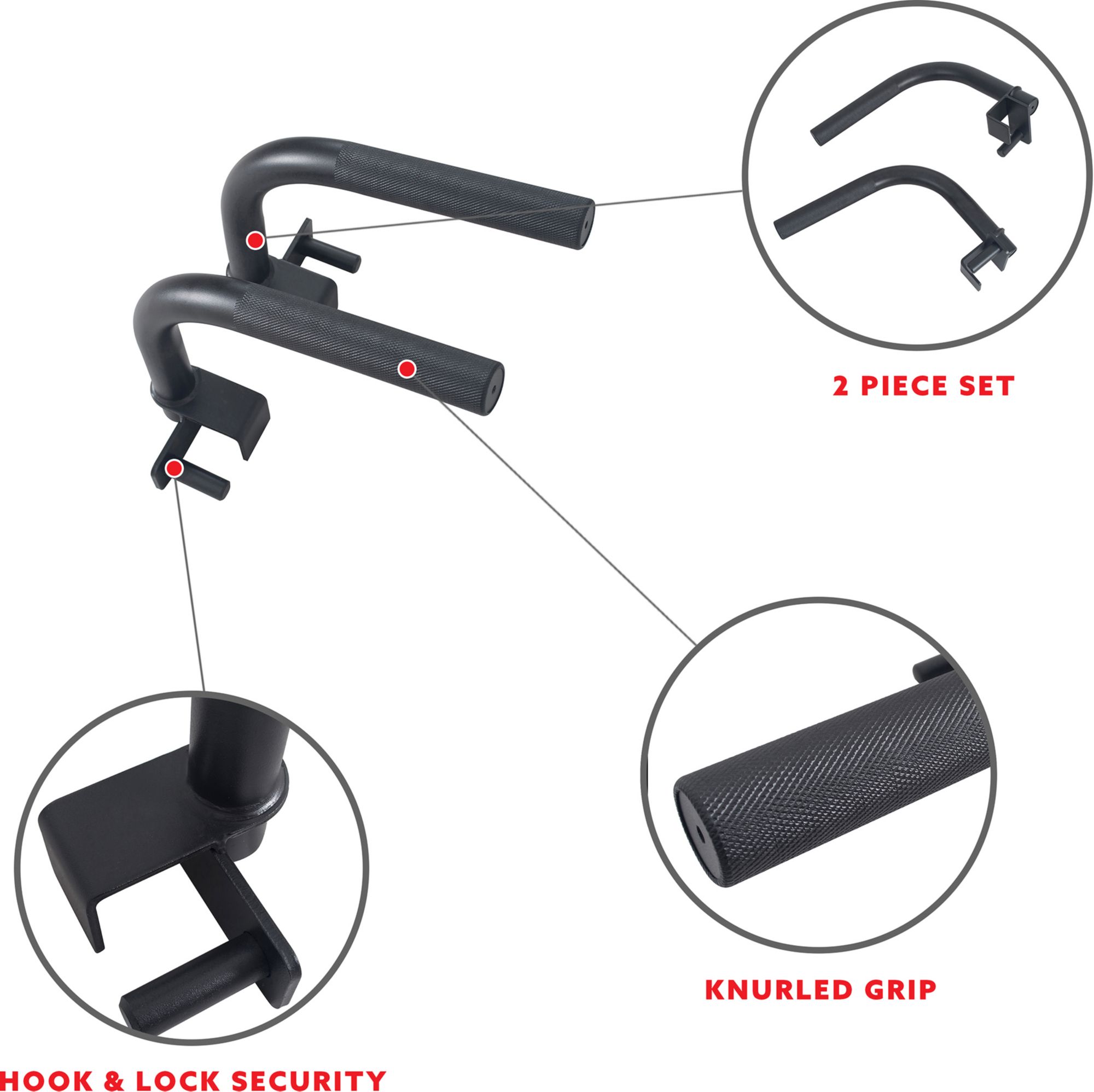 Sunny Health & Fitness Dip Bar Power Rack Attachment product image