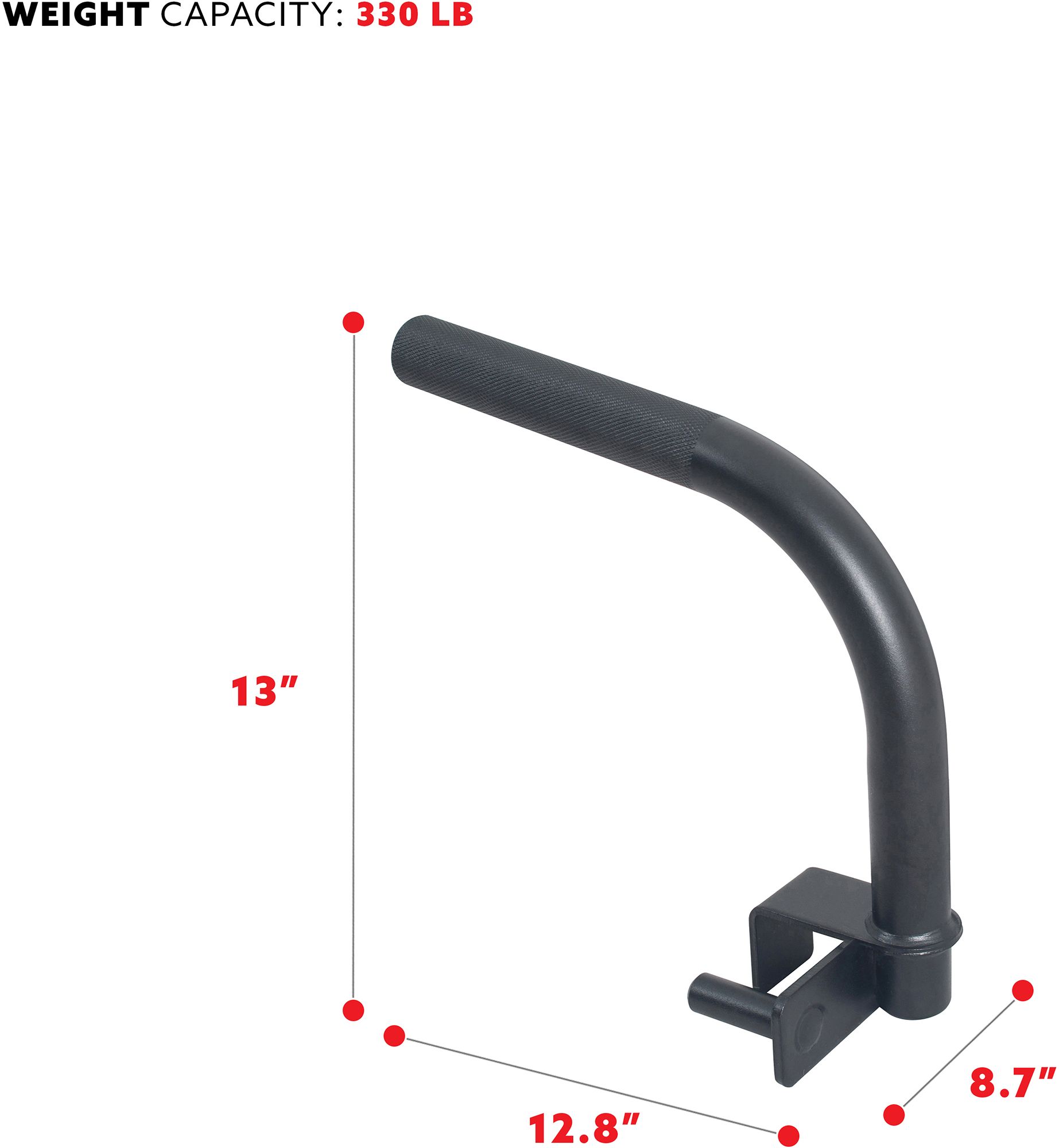 Sunny Health & Fitness Dip Bar Power Rack Attachment product image