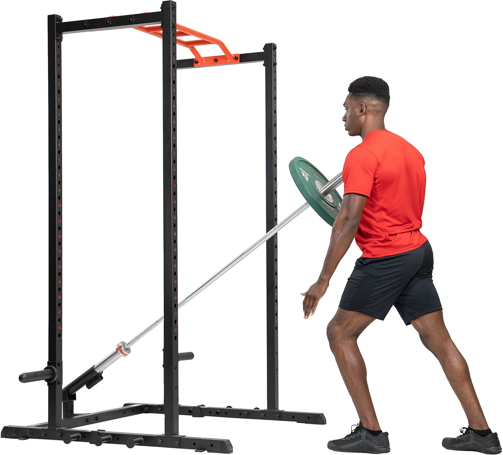 Sunny Health & Fitness Landmine Power Rack Attachment