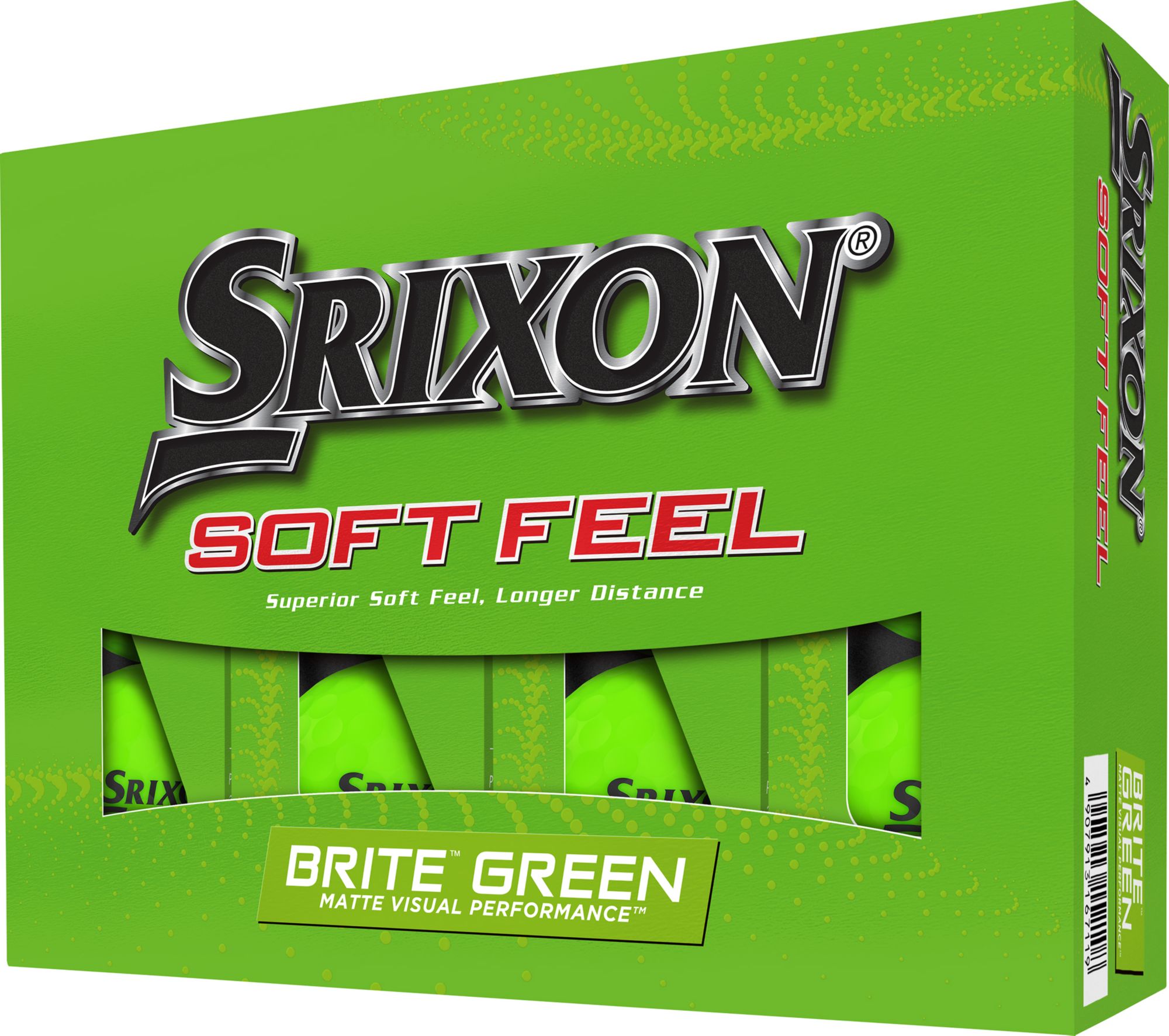 Srixon 2023 Soft Feel Matte Green Personalized Golf Balls product image