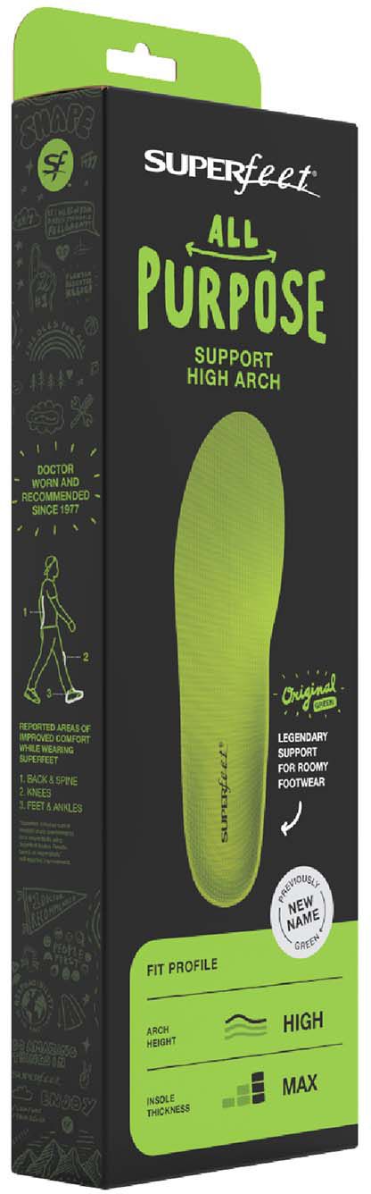 Superfeet All-Purpose Support High Arch Insoles product image