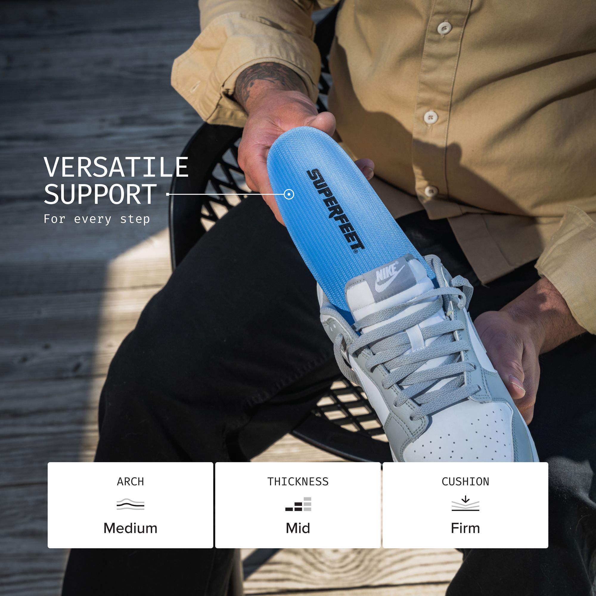 Superfeet All-Purpose Support Medium Arch product image