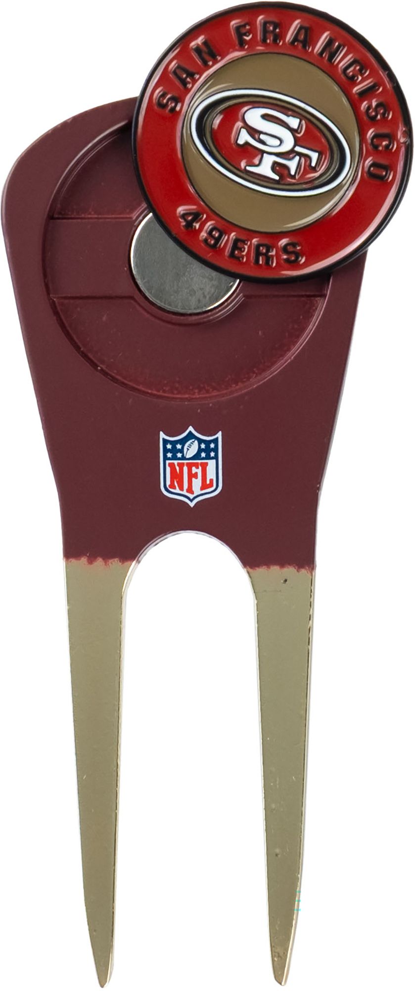 CMC Design San Francisco 49ers Divot Tool with Custom Shaped Removable Marker product image
