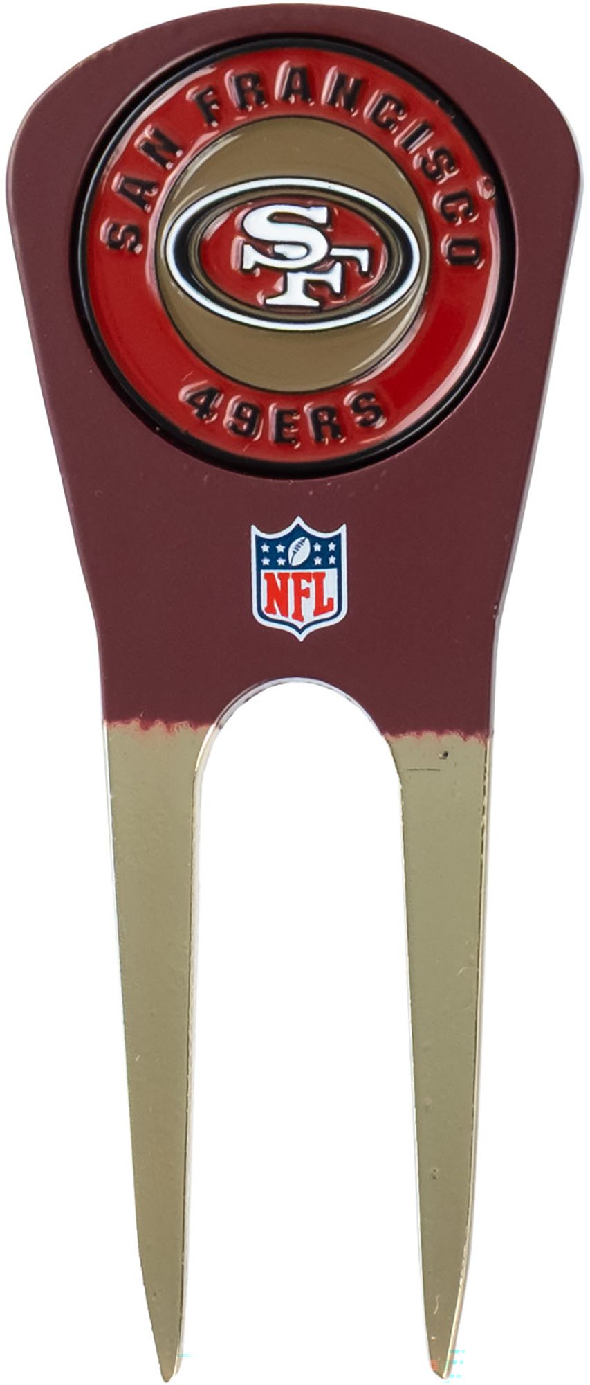 CMC Design San Francisco 49ers Divot Tool with Custom Shaped Removable Marker product image