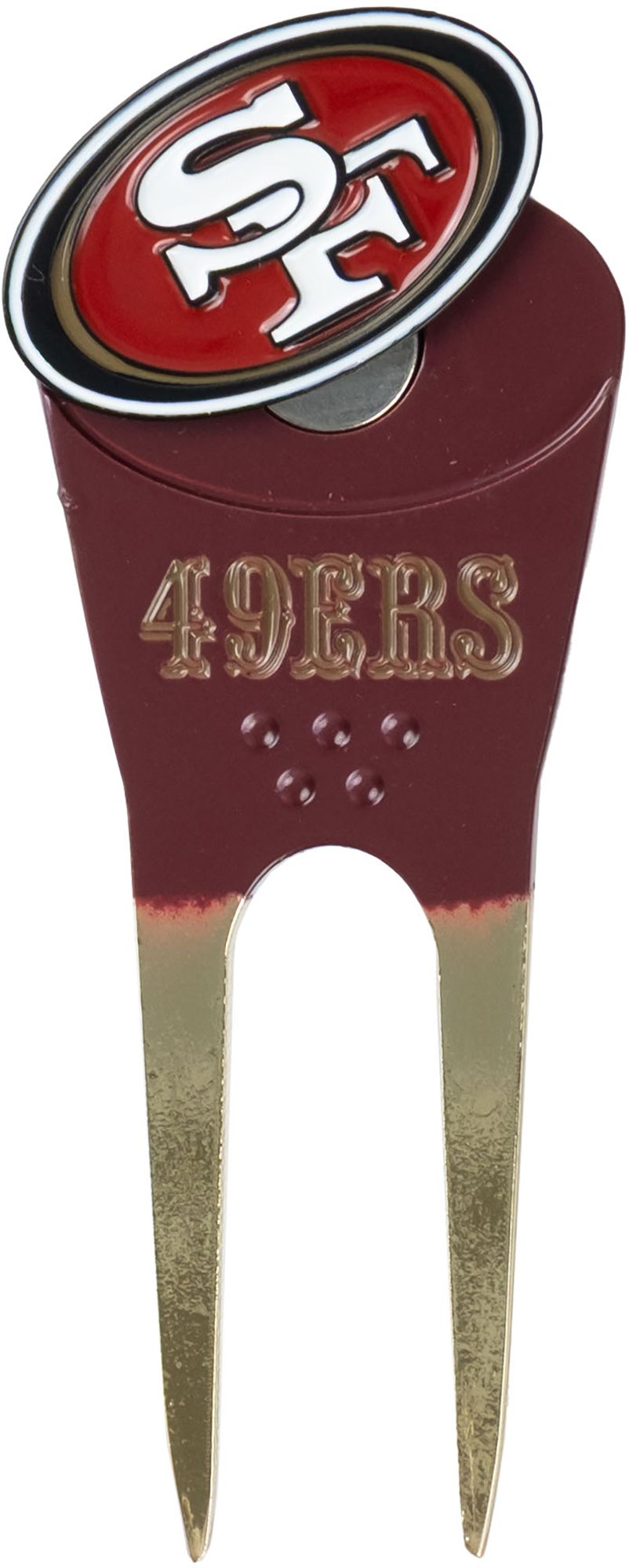 CMC Design San Francisco 49ers Divot Tool with Custom Shaped Removable Marker product image