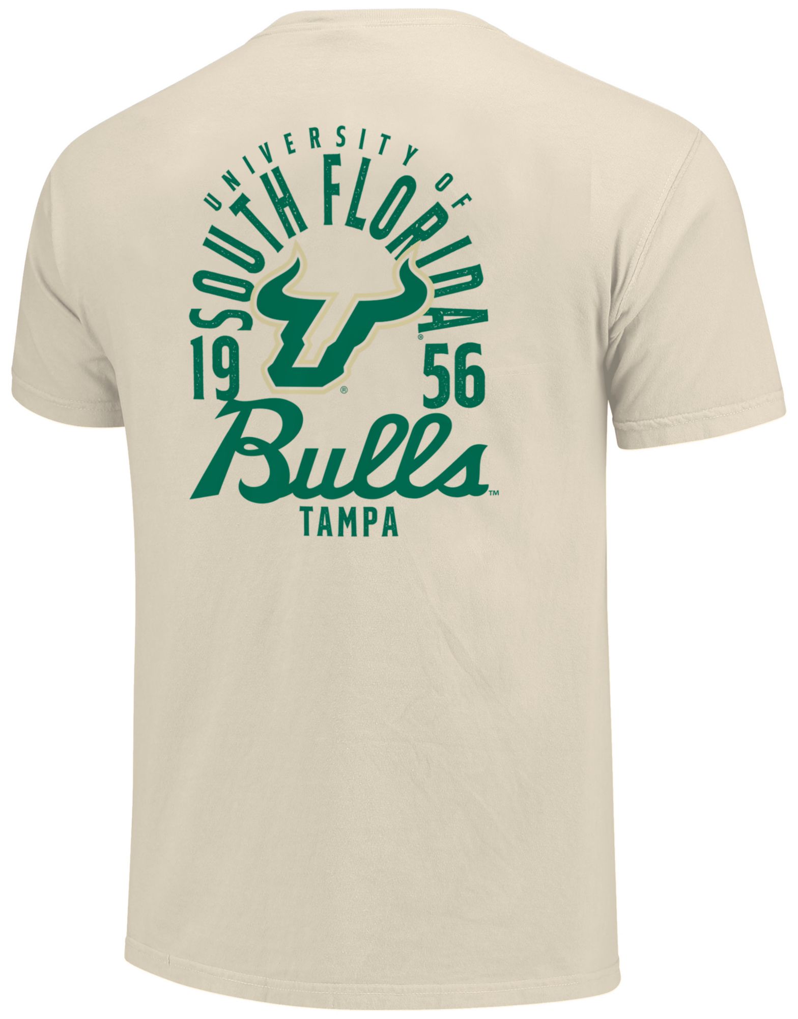 Image One Men's South Florida Bulls Ivory Mascot T-Shirt product image