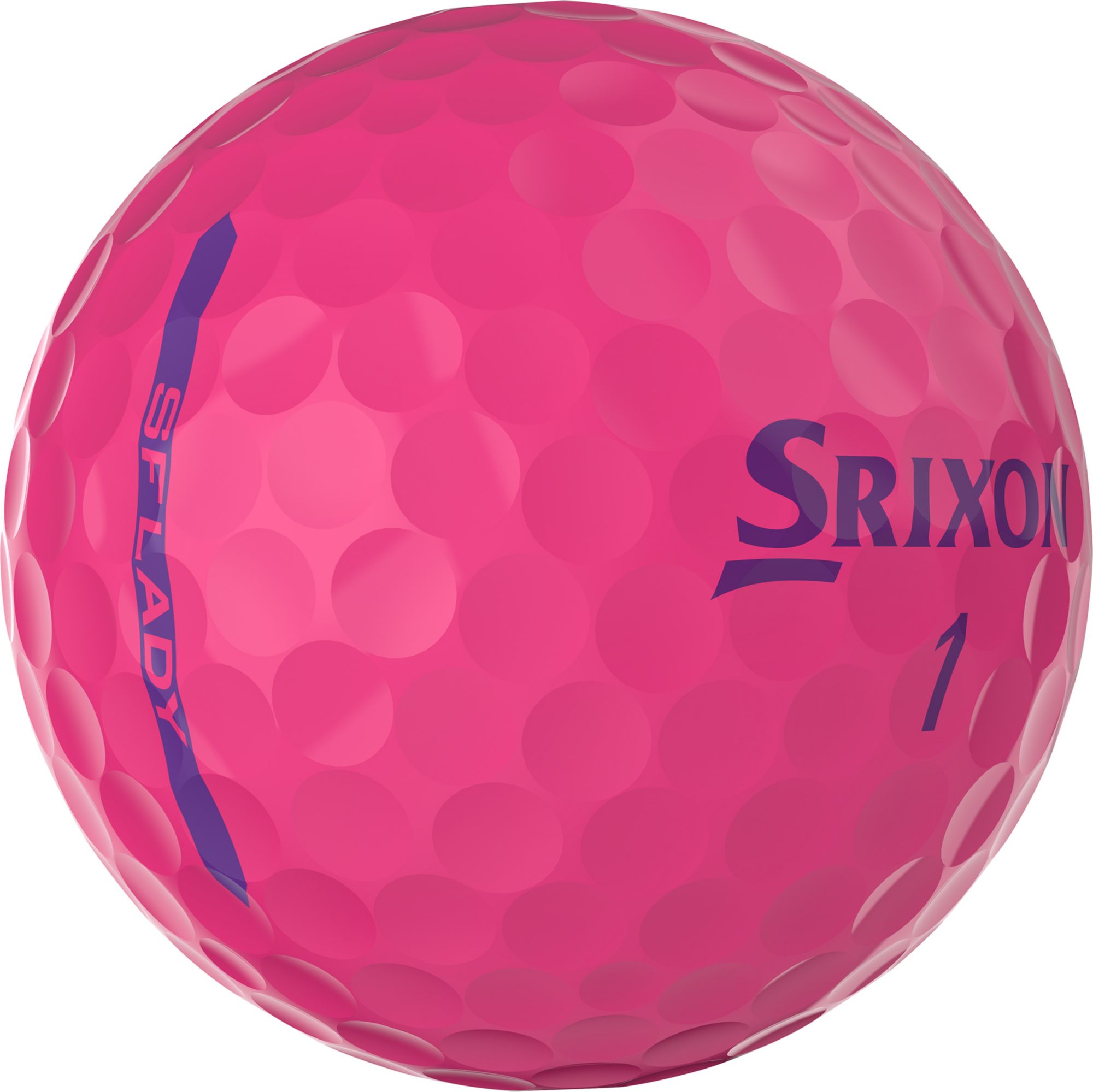 Srixon 2023 Soft Feel Lady Pink Personalized Golf Balls