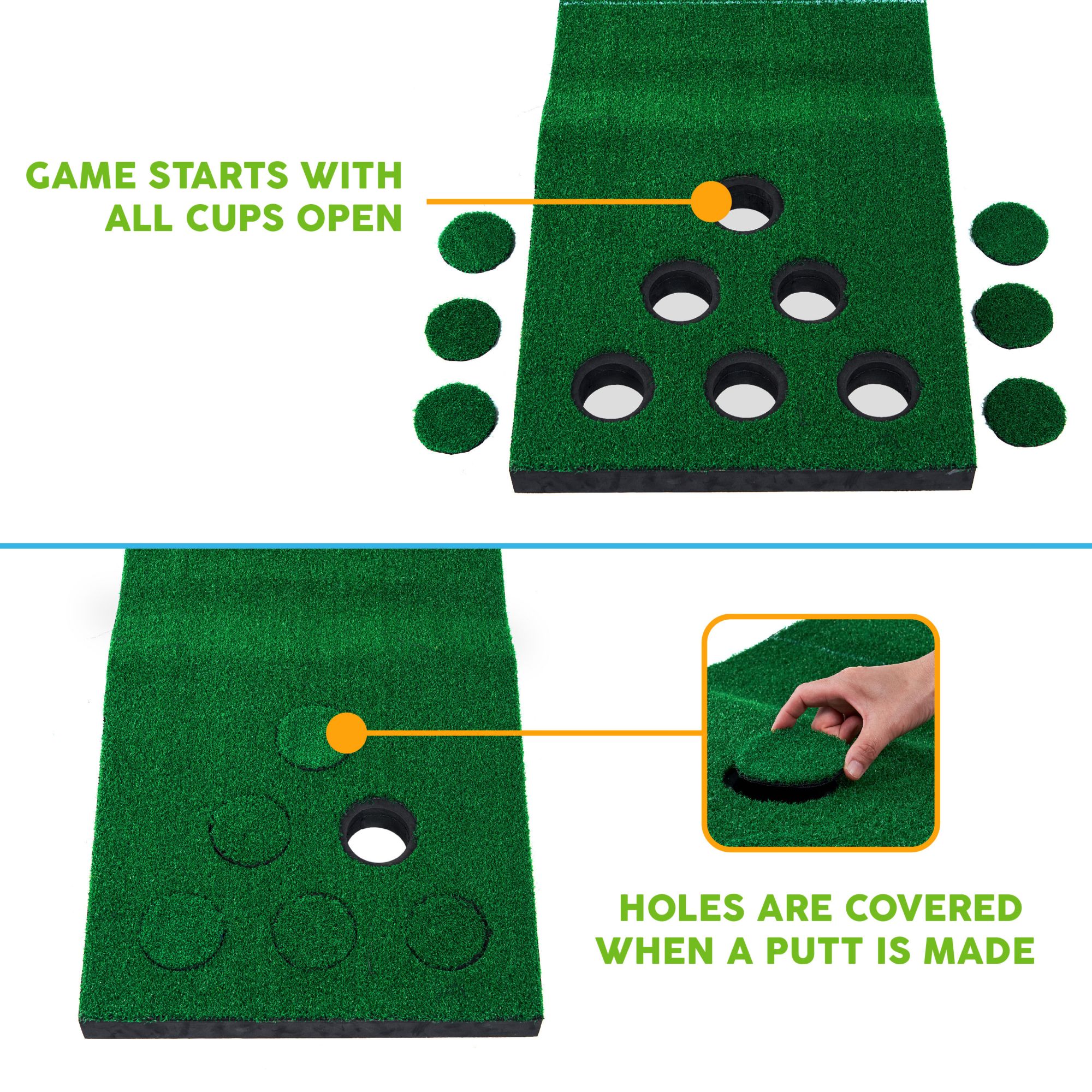 Medal Sports Big Sky Golf Pong Putting Mat product image