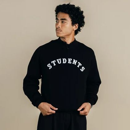 STUDENTS Men's Giovant Knit ¼ Zip Golf Sweater product image