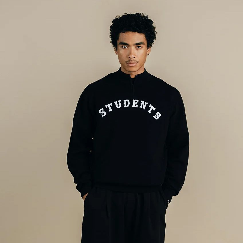 STUDENTS Men's Giovant Knit ¼ Zip Golf Sweater product image